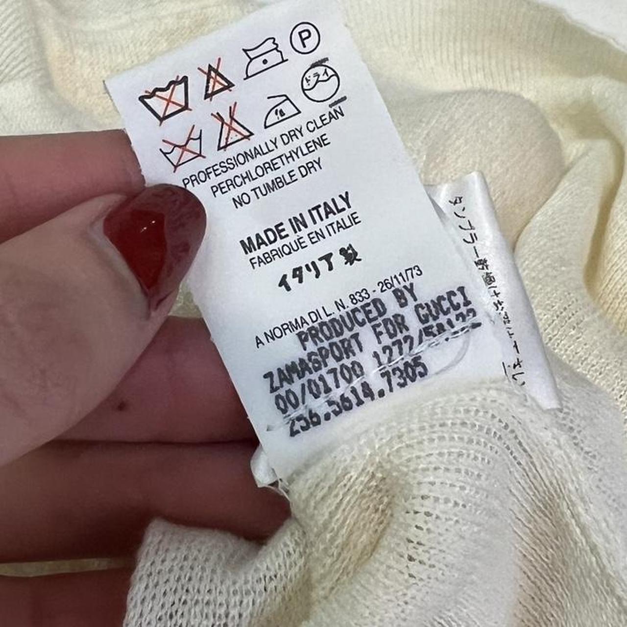 Gucci By Tom Ford S/S 2000 Semi-Sheer Linen Longsleeve Top - Outfit Repeater