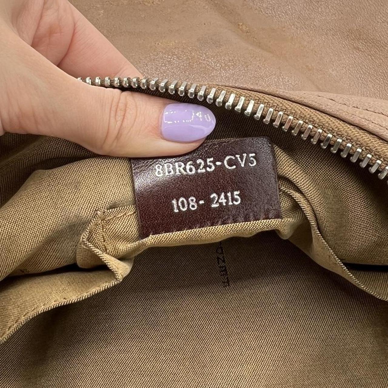 Fendi Tan Leather Oversized Hobo Shoulder Bag