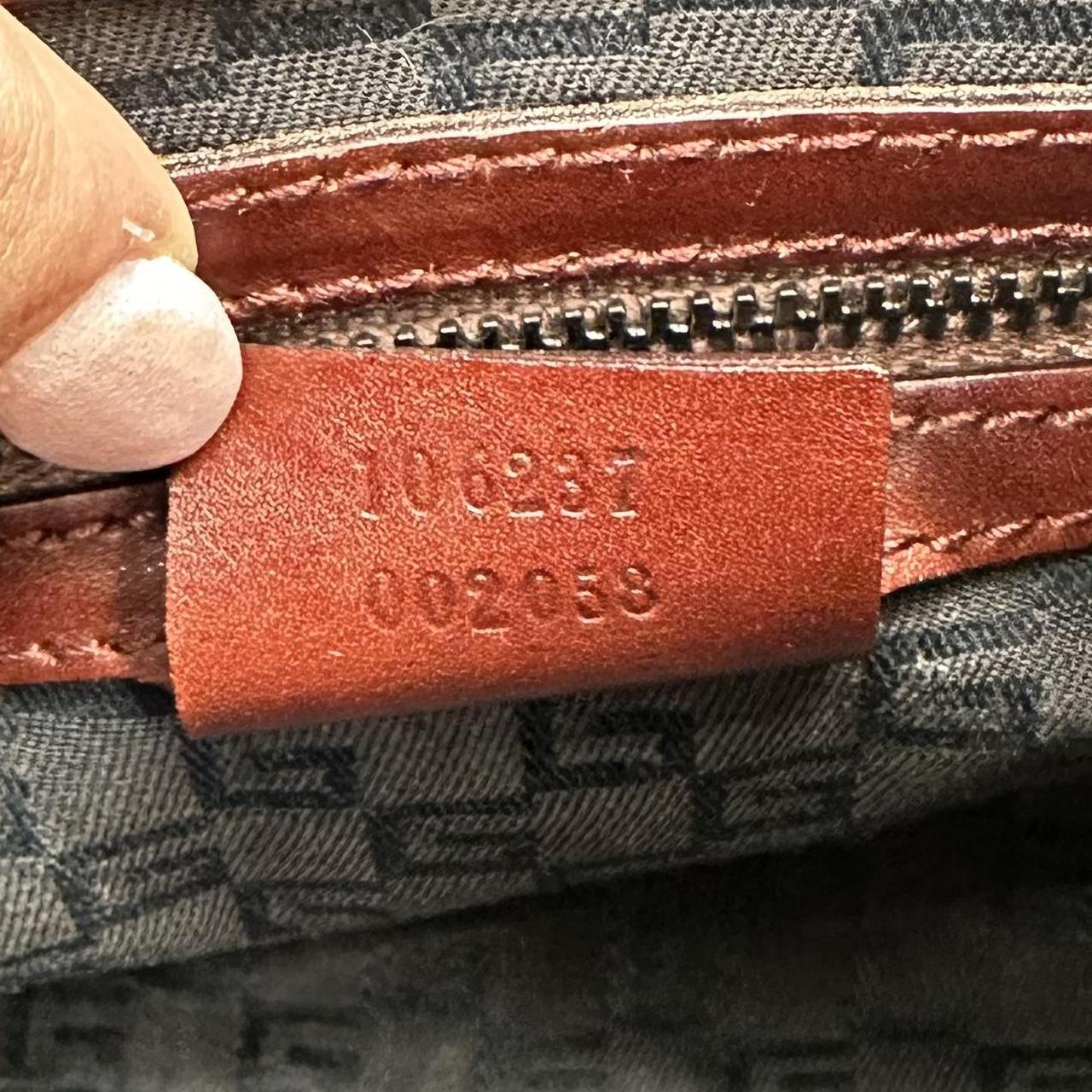 Gucci Burgundy Leather Wooden Handle Shoulder Bag - Outfit Repeater