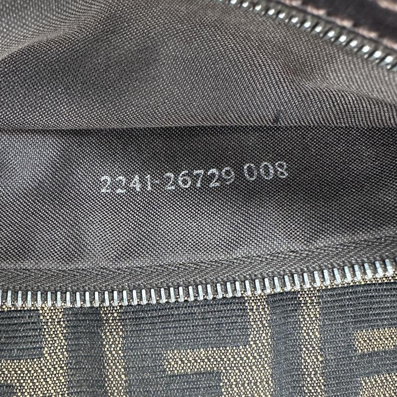 Fendi Zucca Monogram Round Crescent Baguette Shoulder Bag - Outfit Repeater