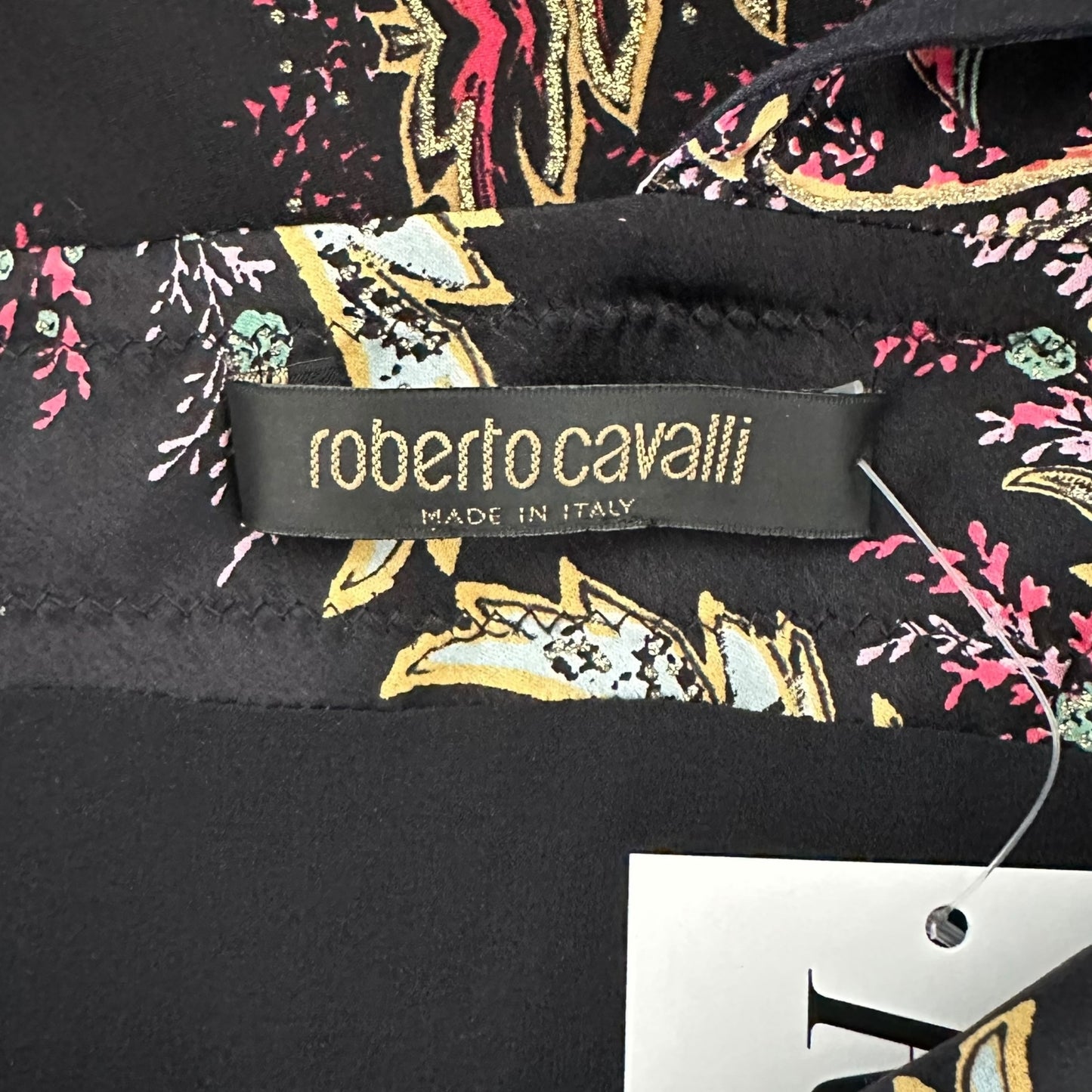 Roberto Cavalli S/S 2004 Printed Silk Mini Dress