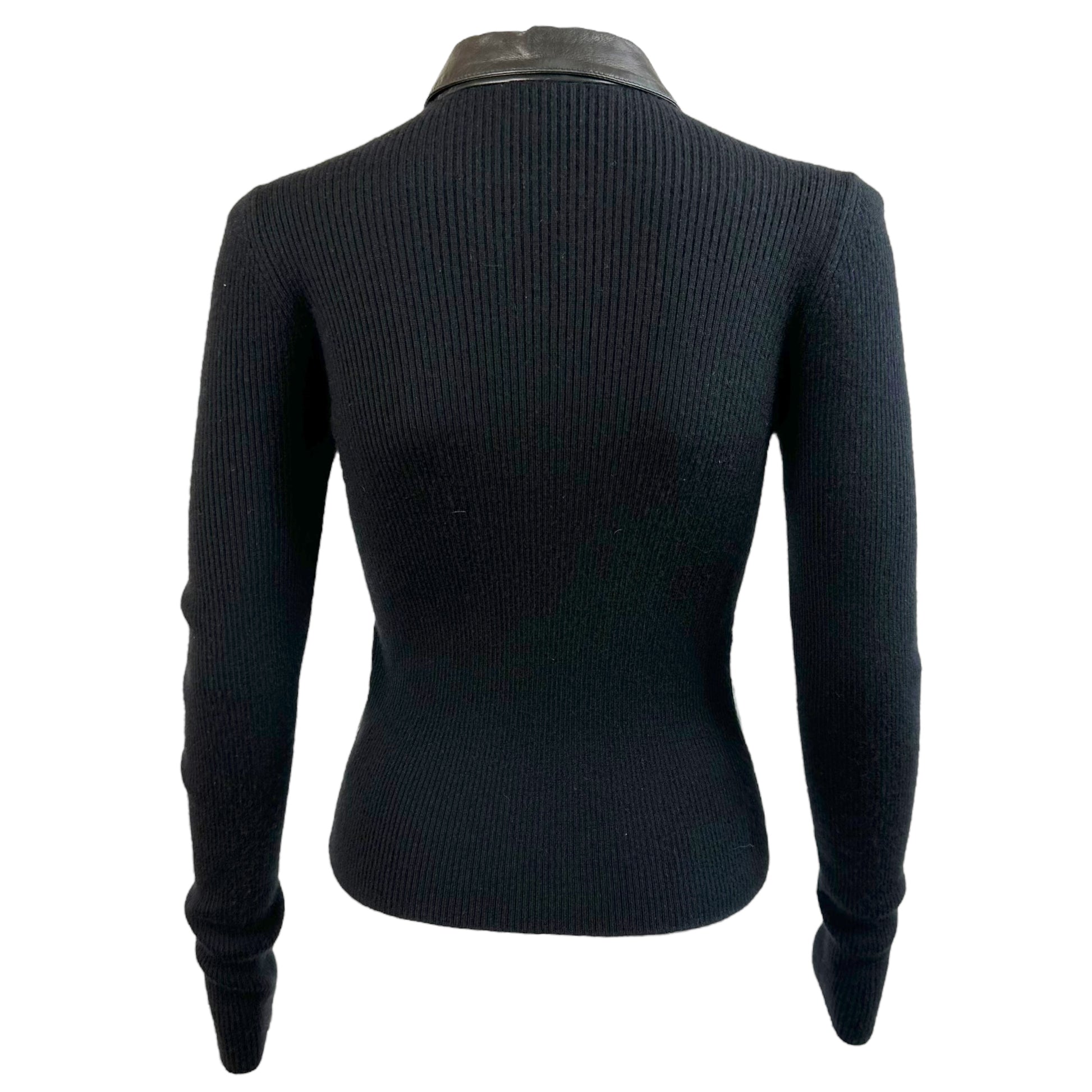 Gucci by Tom Ford Leather and Cashmere Jacket - Outfit Repeater