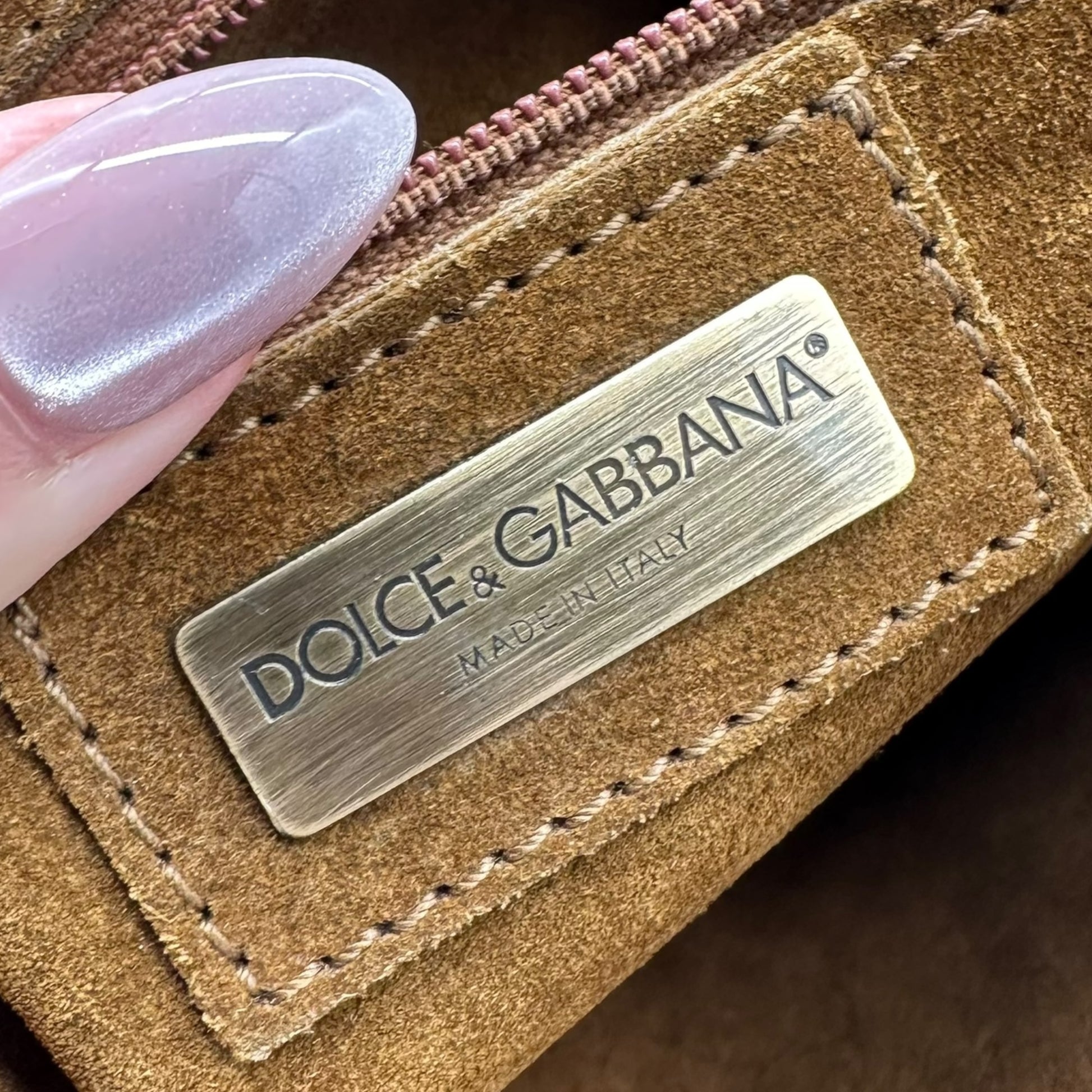 Dolce & Gabbana Brown Suede Fringe Bag - Outfit Repeater