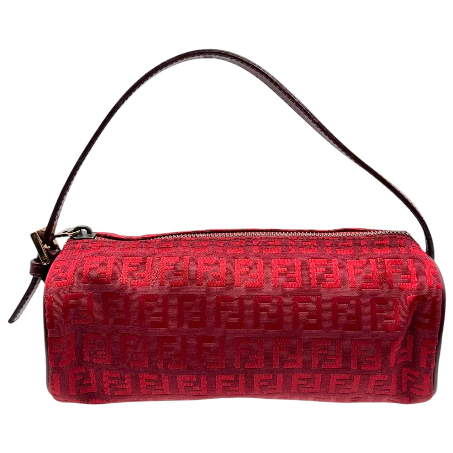 Fendi Mini Papillon Bag Red Zucchino Monogram