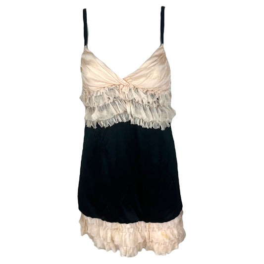 D&G Dolce & Gabbana Silk Ruffle Dress