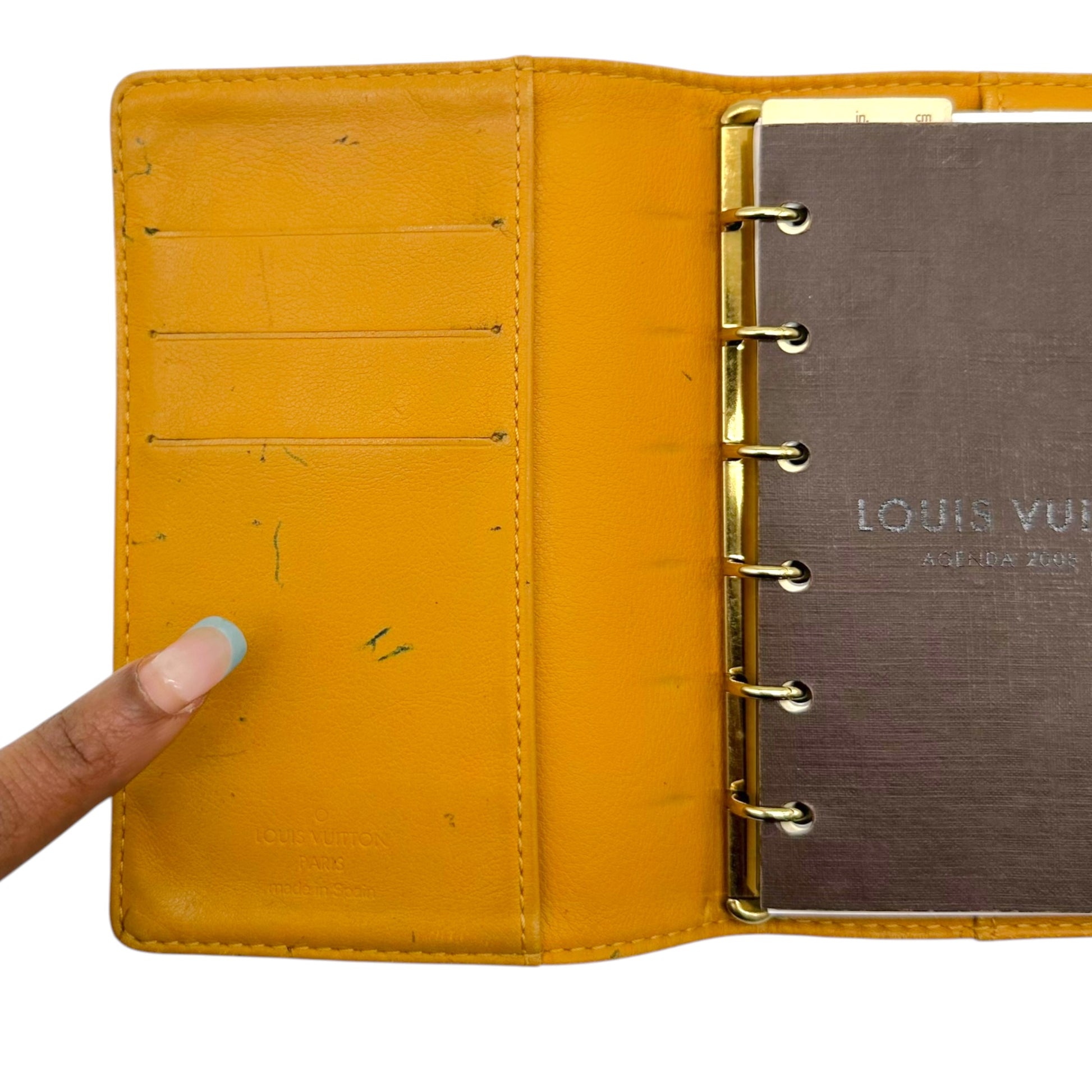 Louis Vuitton Black Denim Monogram Planner