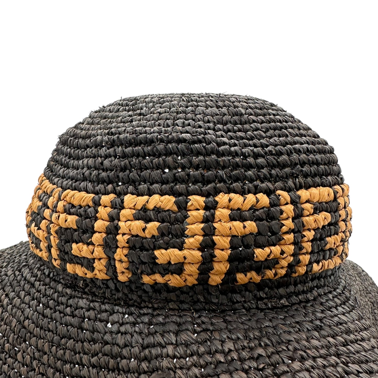 Fendi Zucca Monogram Raffia Sun Hat - Outfit Repeater