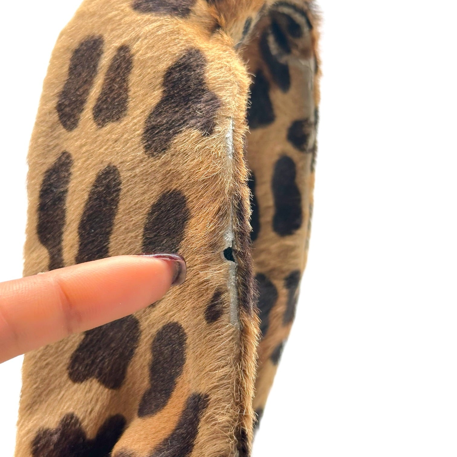 Louis Vuitton Alma Bag Leopard Print Ponyhair Monogram