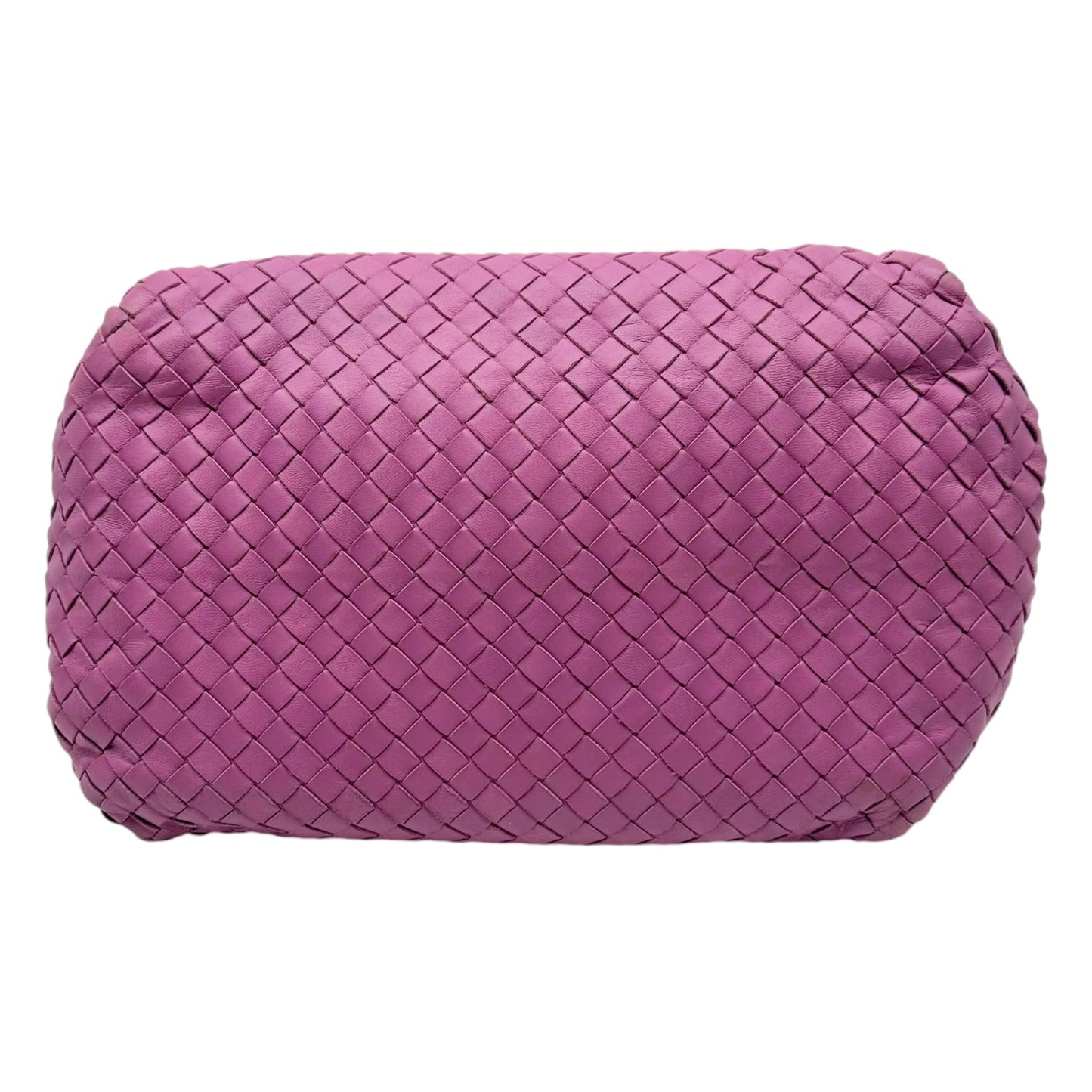 Bottega Veneta Small Parachute Bag Pink Purple Intrecciato