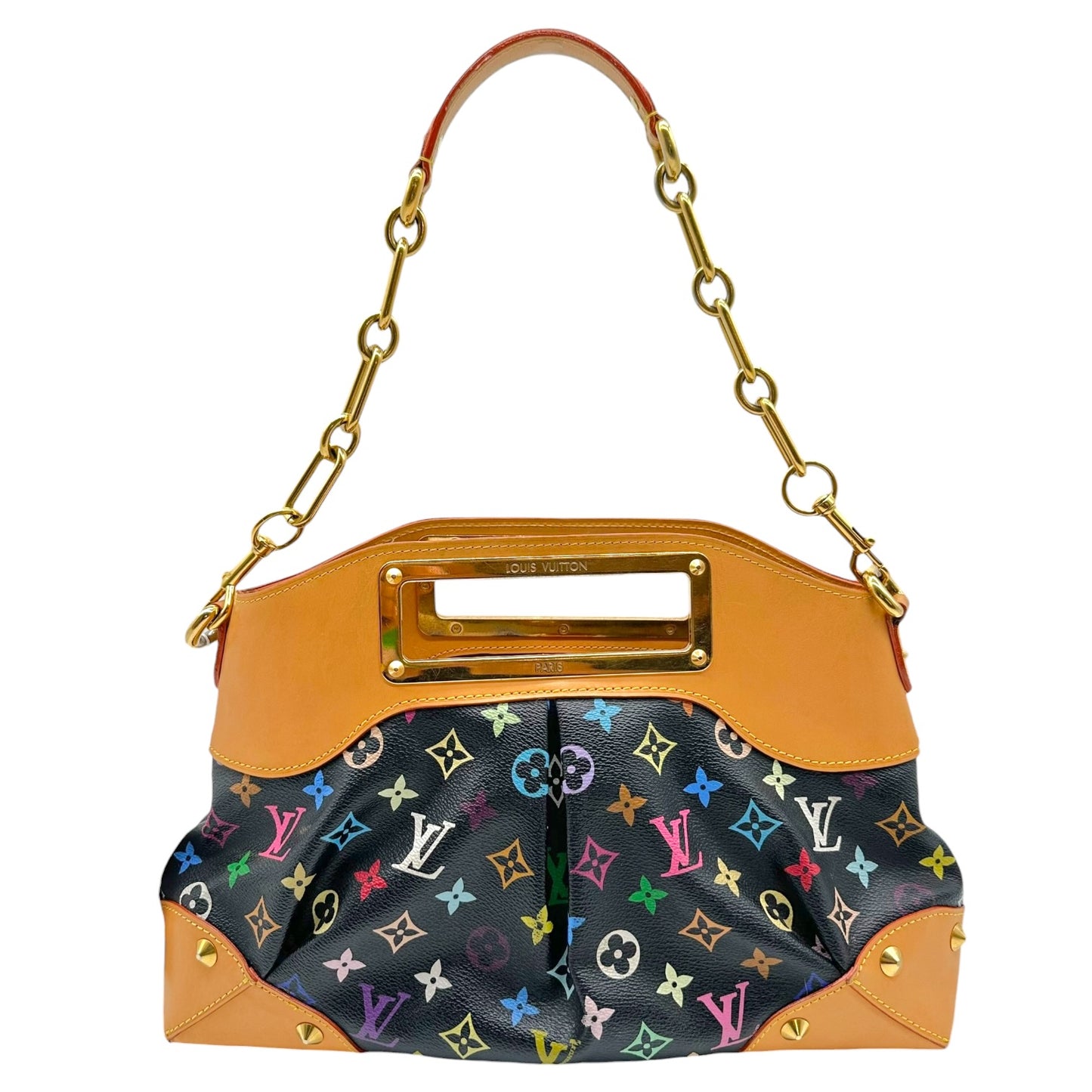 Louis Vuitton Black Multicolor Murakami Judy MM Bag