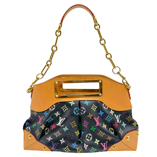 Louis Vuitton Black Multicolor Murakami Judy MM Bag