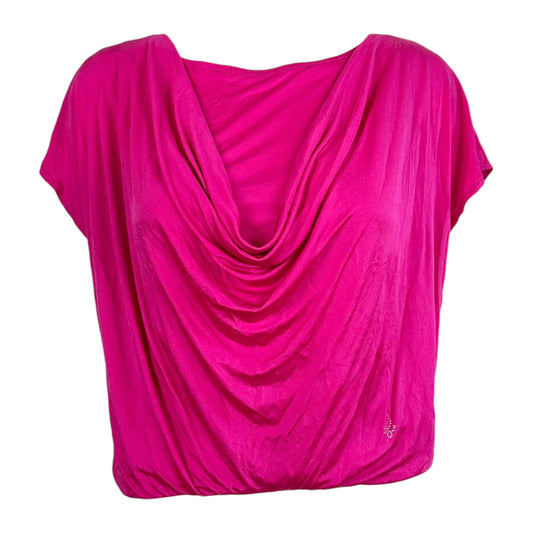 Christian Dior Hot Pink Cowl Neck Blouse Cami Set