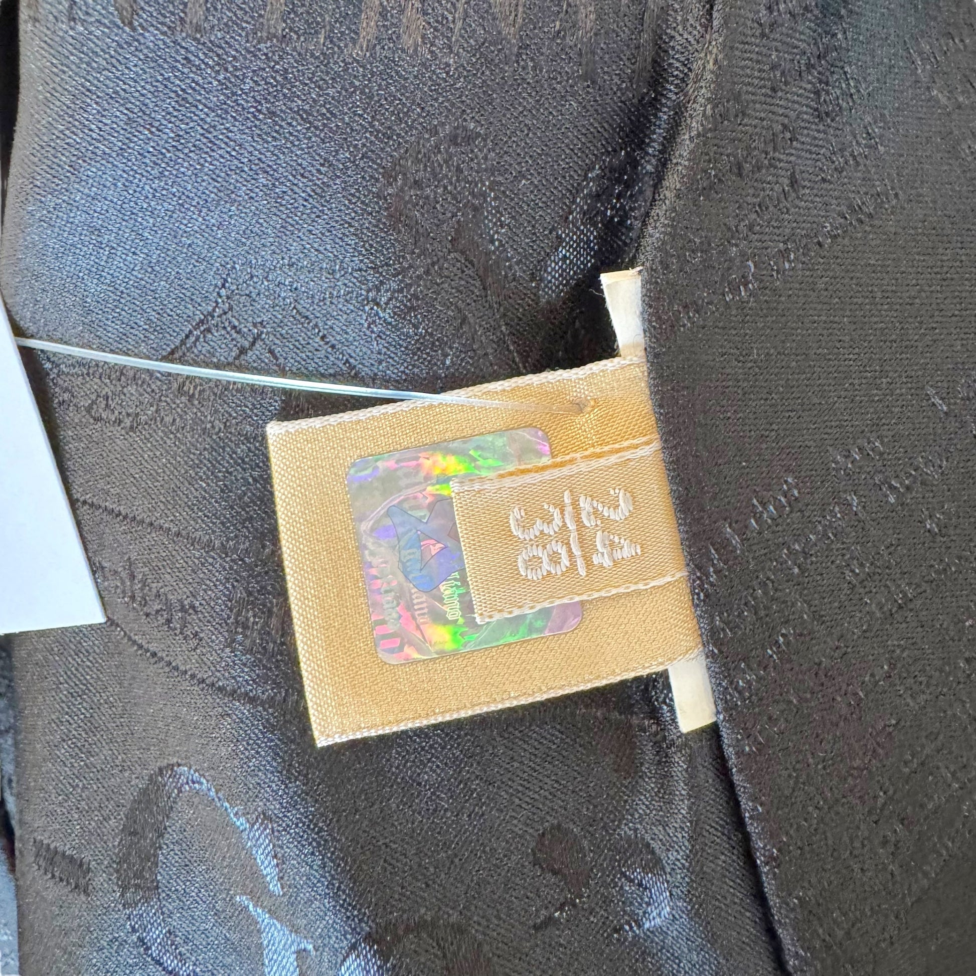 Galliano Gray Butterfly Print Rabbit Fur Cropped Jacket - Outfit Repeater