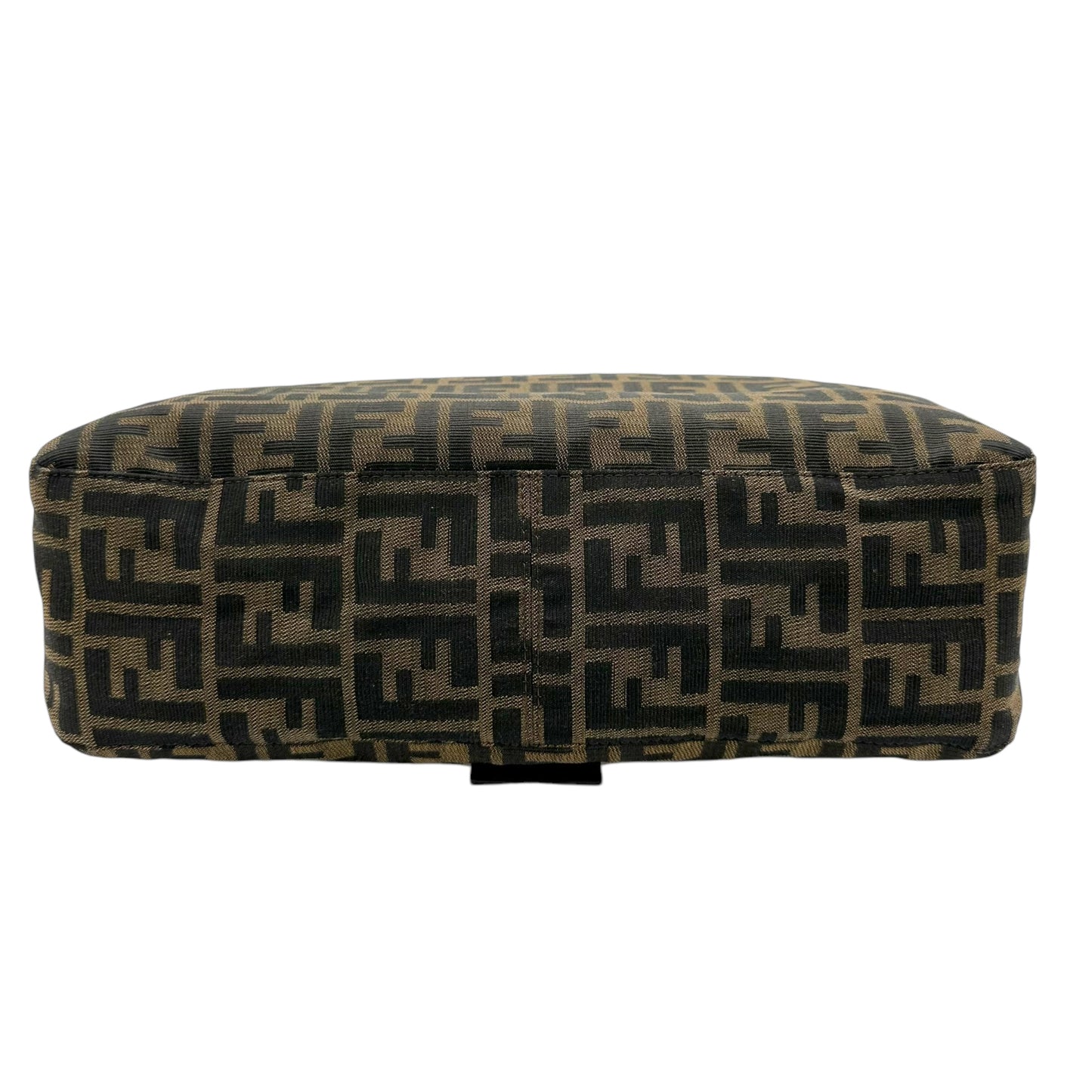 Fendi Brown Zucca Monogram XL Mama Baguette Bag - Outfit Repeater