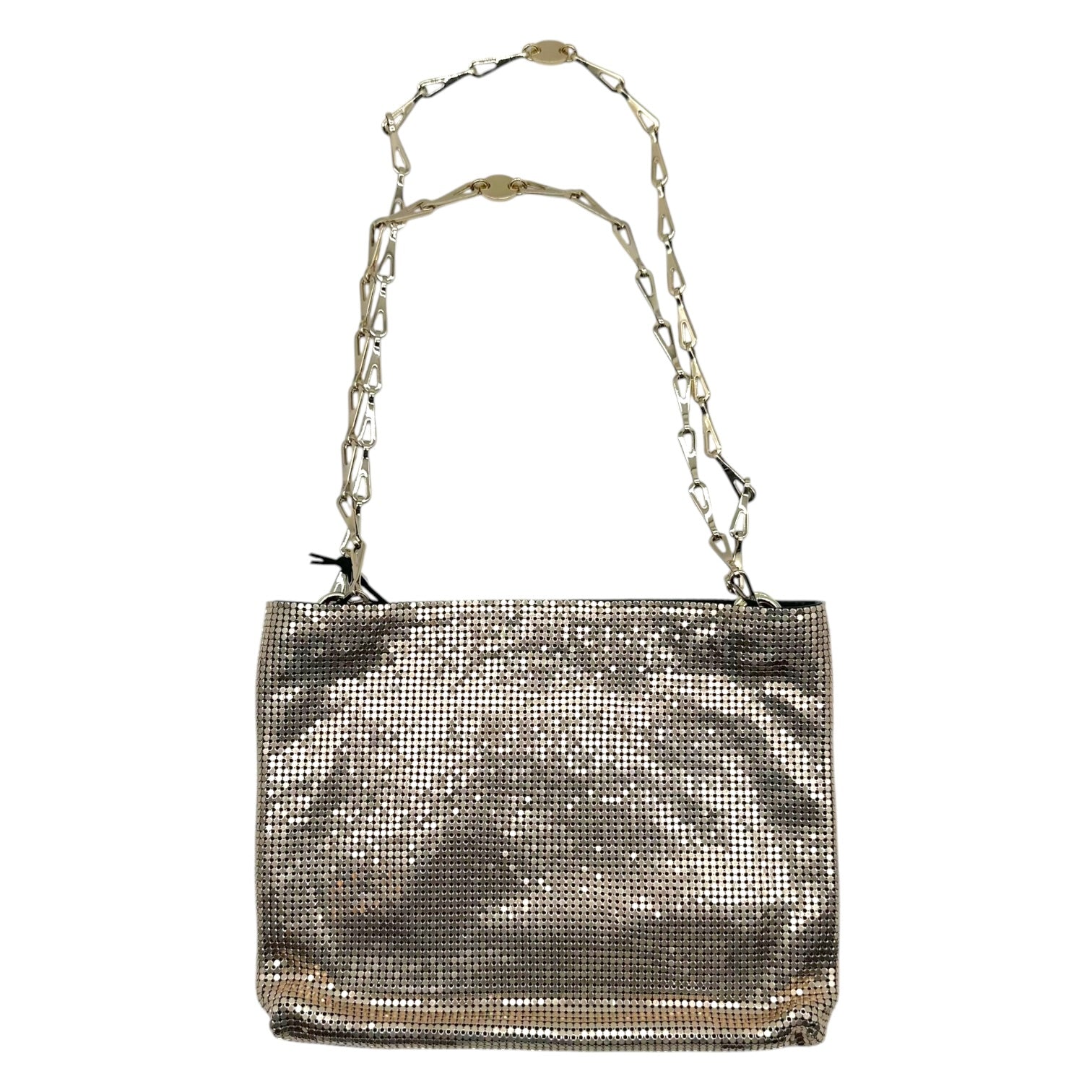 Paco Rabanne Silver Chainmail Mini Bag