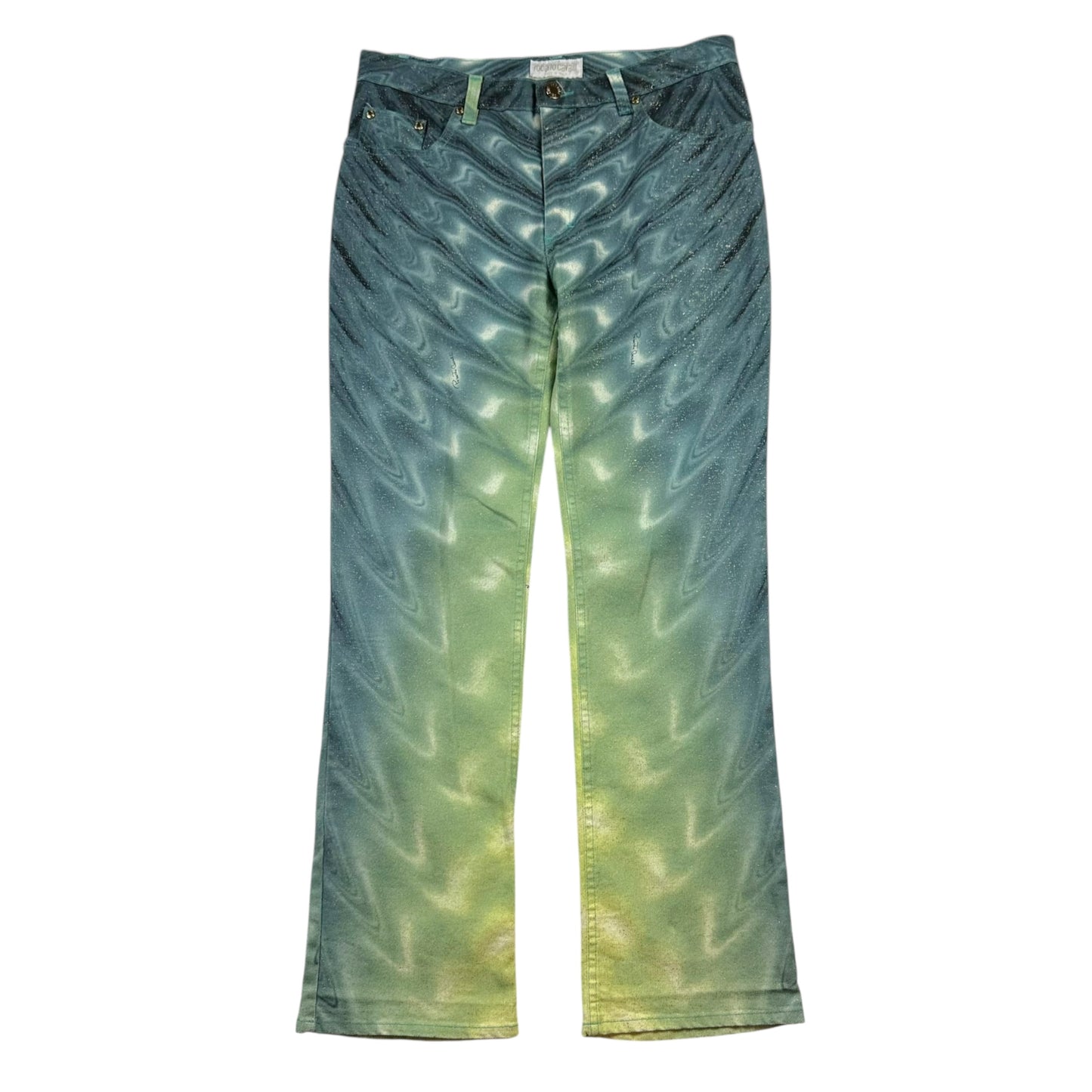 Roberto Cavalli 90's Psychadelic Printed Jeans - Outfit Repeater