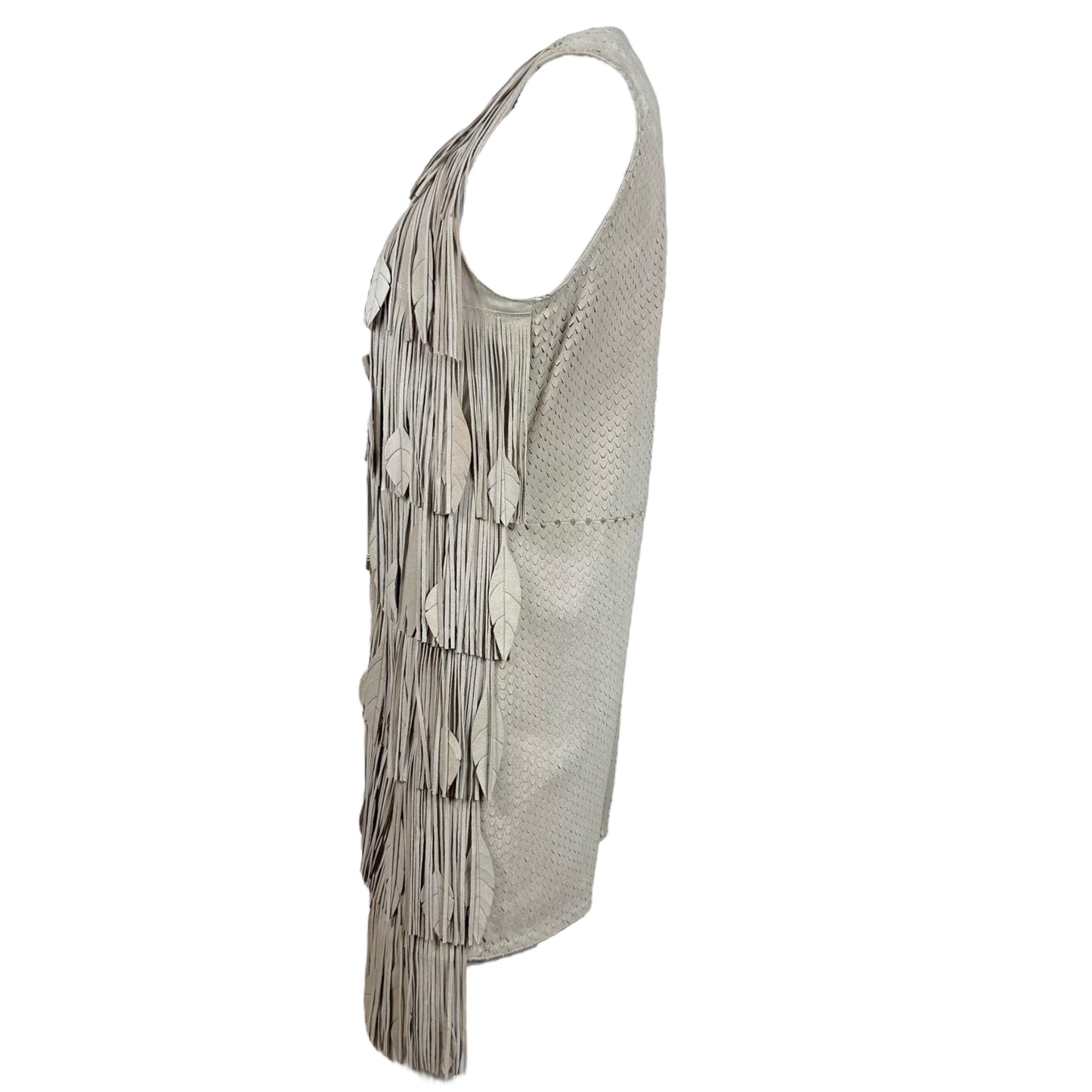 Blumarine Suede Fringe Vest