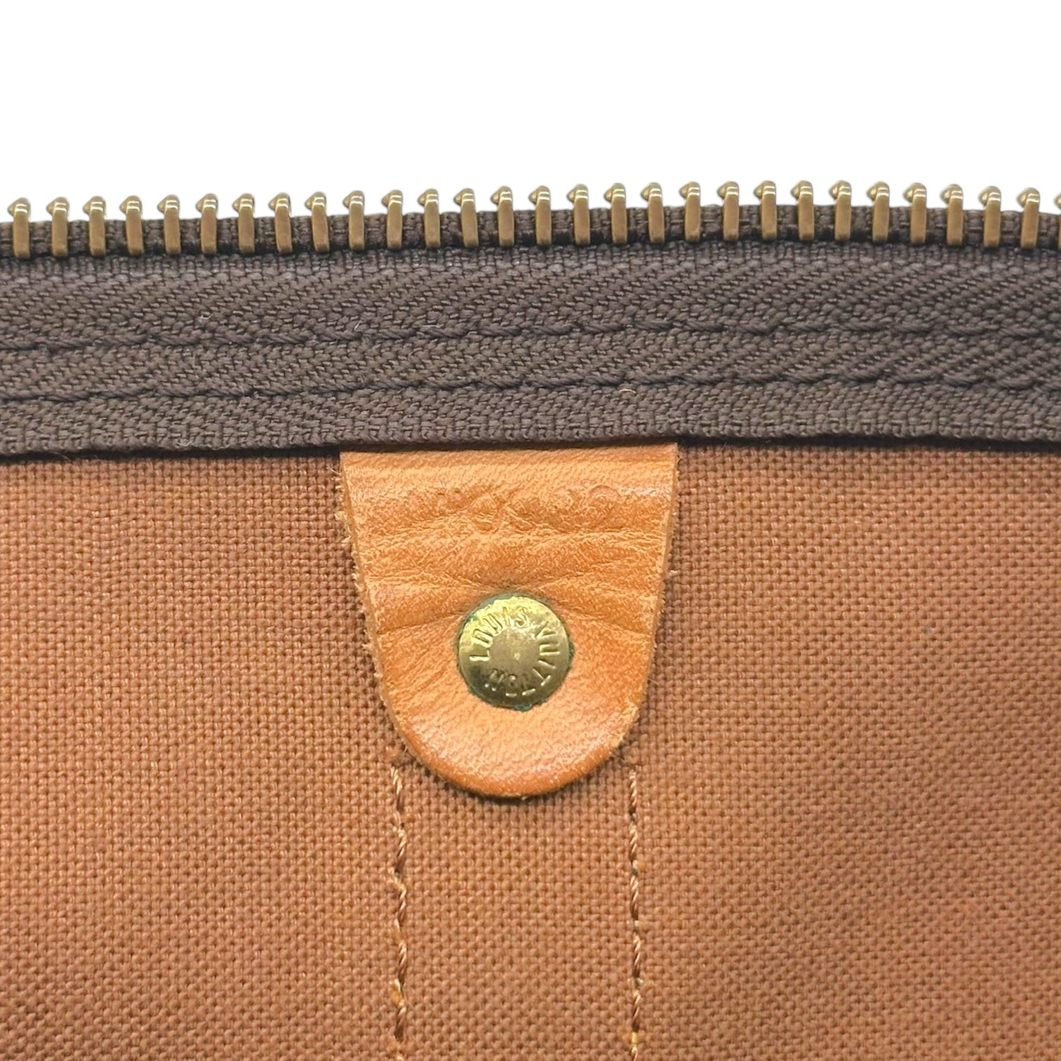 Louis Vuitton Classic Monogram Bandouliere 55 Duffle Bag - Outfit Repeater