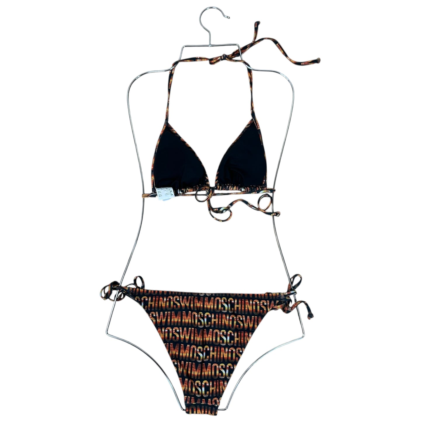 Moschino Logo Print Bikini Set - Outfit Repeater