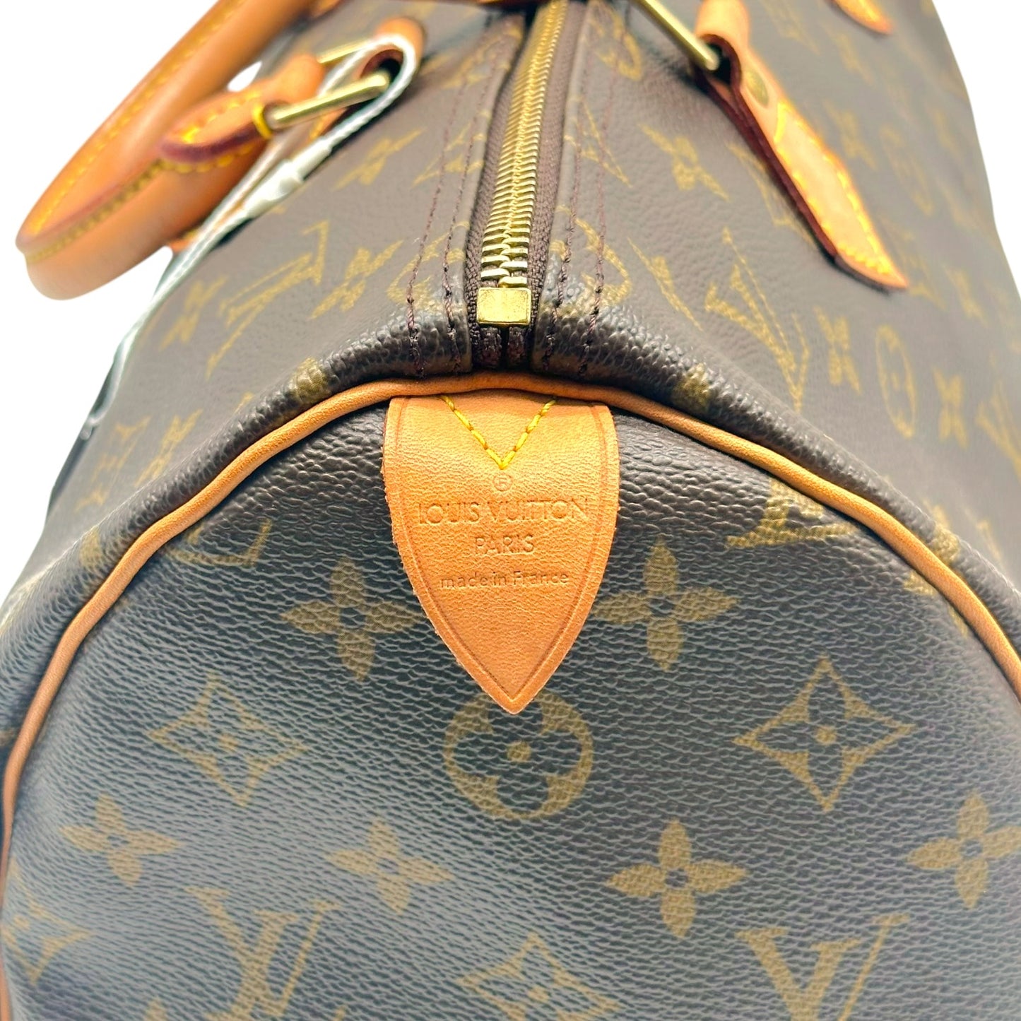Louis Vuitton Classic Monogram Speedy 35 Handbag