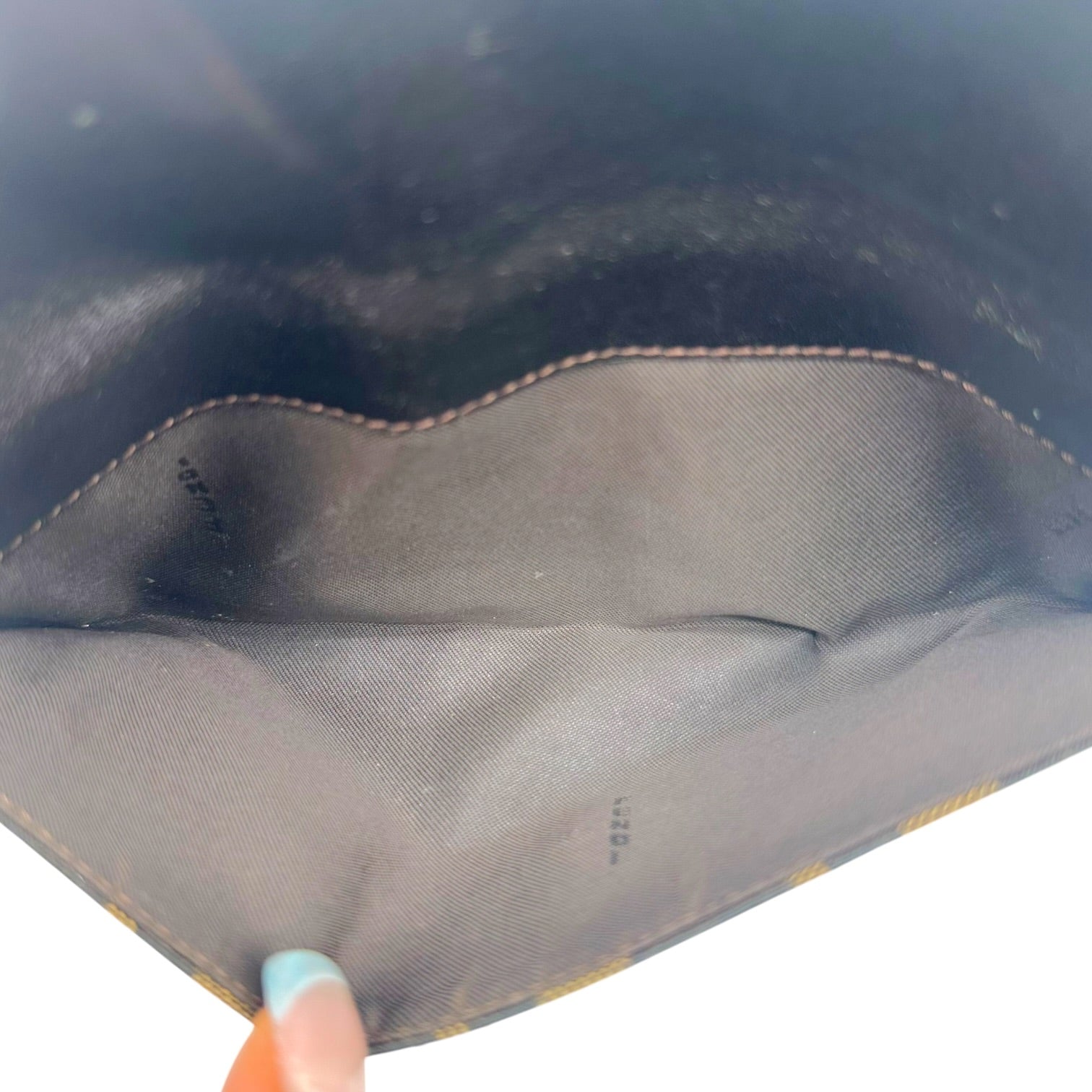 Fendi Long Bi-Fold Wallet Brown Zucca Monogram