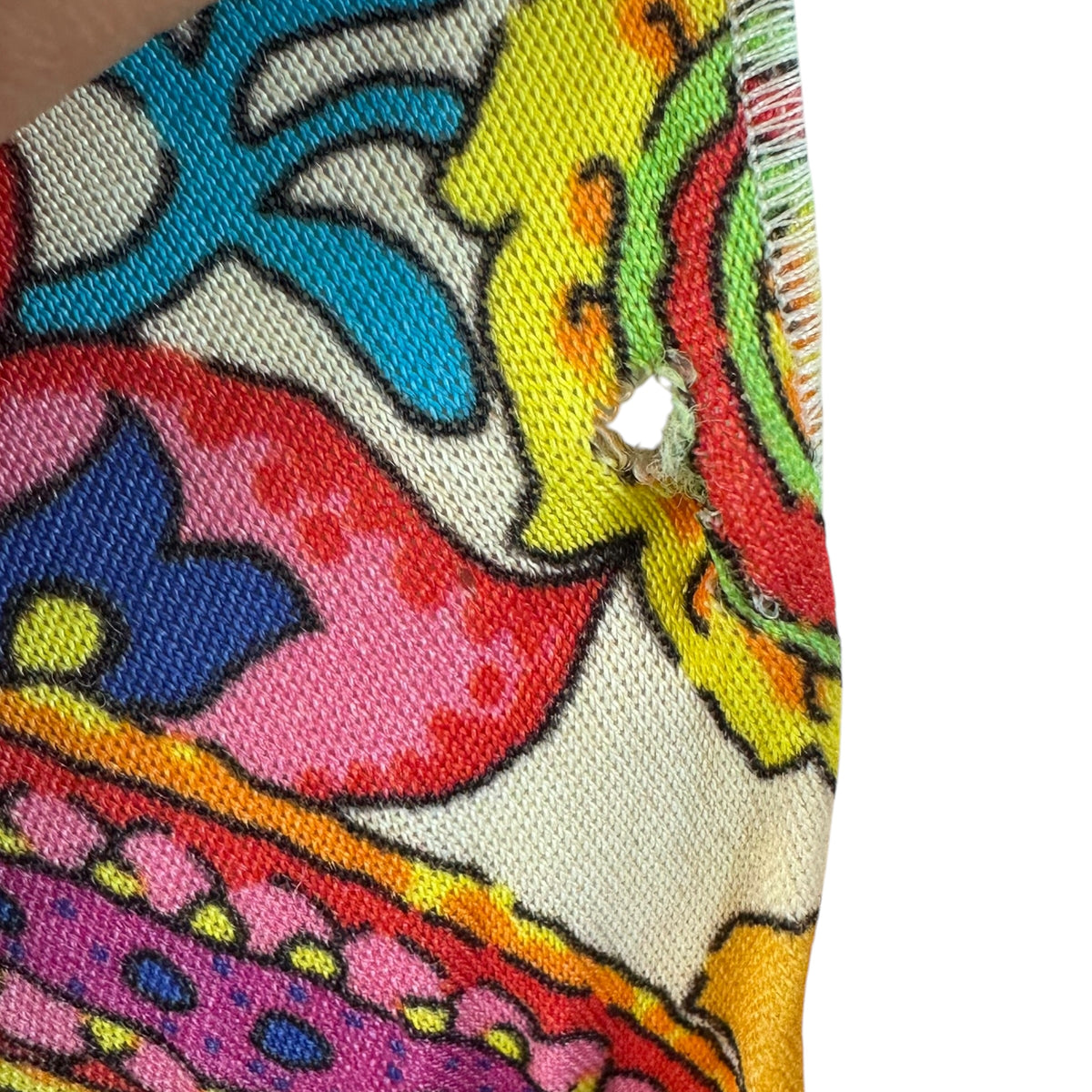 D&G Dolce & Gabbana Multicolor Paisley Print Midi Dress