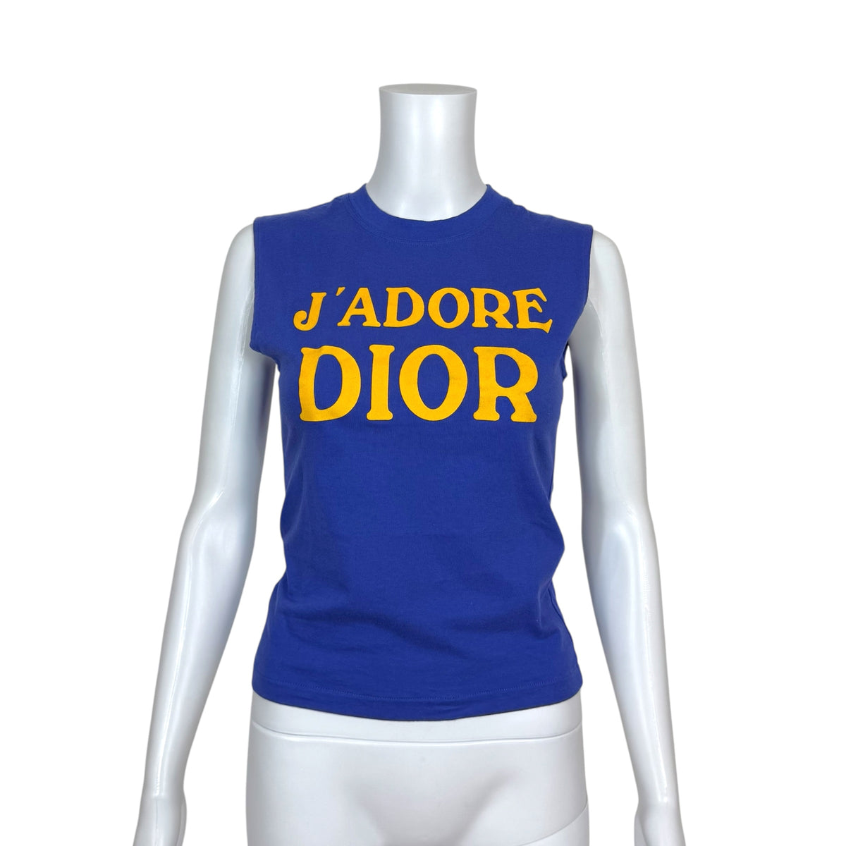 Christian Dior F/W 2001 J'adroe Dior Purple & Gold Tank