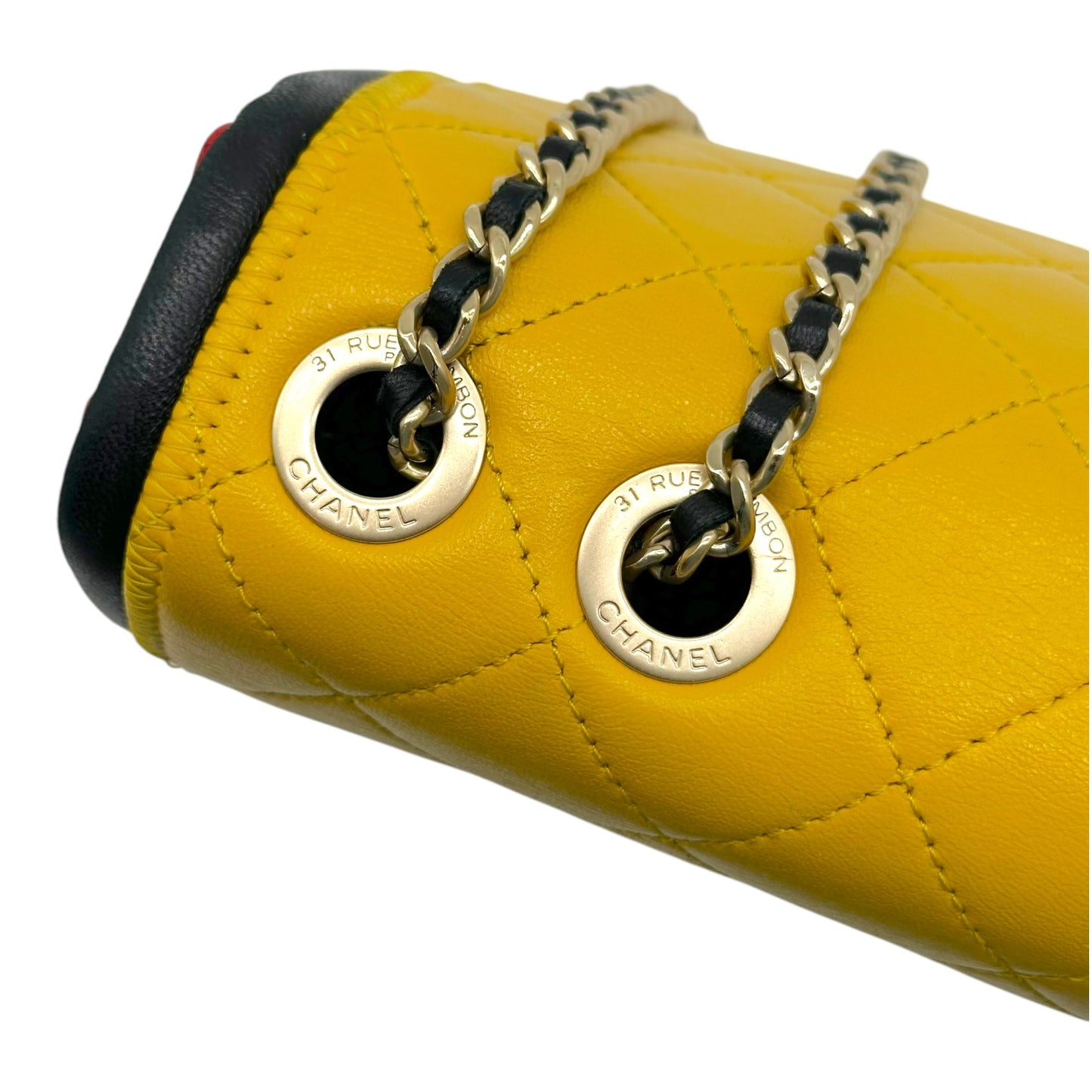 Chanel Primary Tri-Color Mondrian Matelasse Medium Flap Bag 2013-14