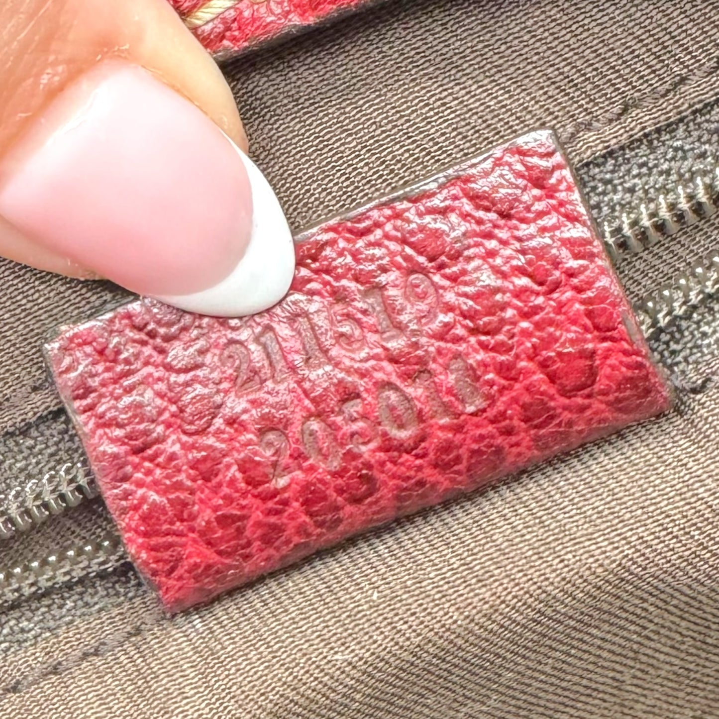 Gucci Burgundy Leather Metal Bamboo Ring Hobo Bag