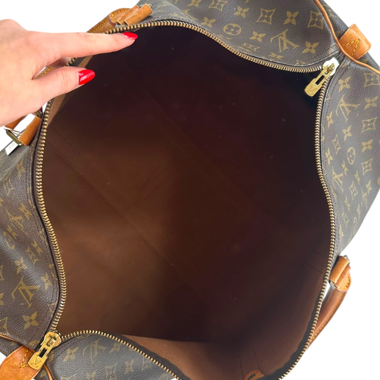 Louis Vuitton Monogram Canvas Keepall 55 Duffle Bag - Outfit Repeater