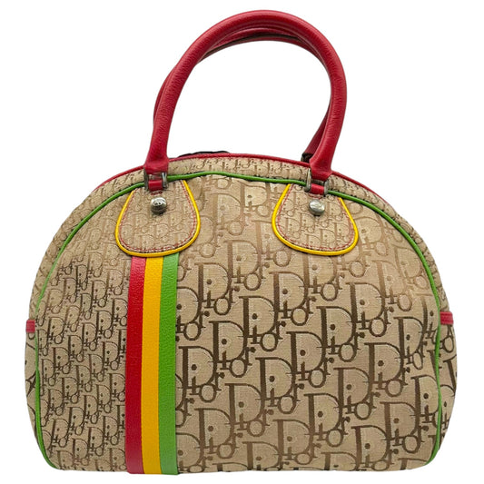 Christian Dior Rasta Trotter Monogram Bowler Handbag