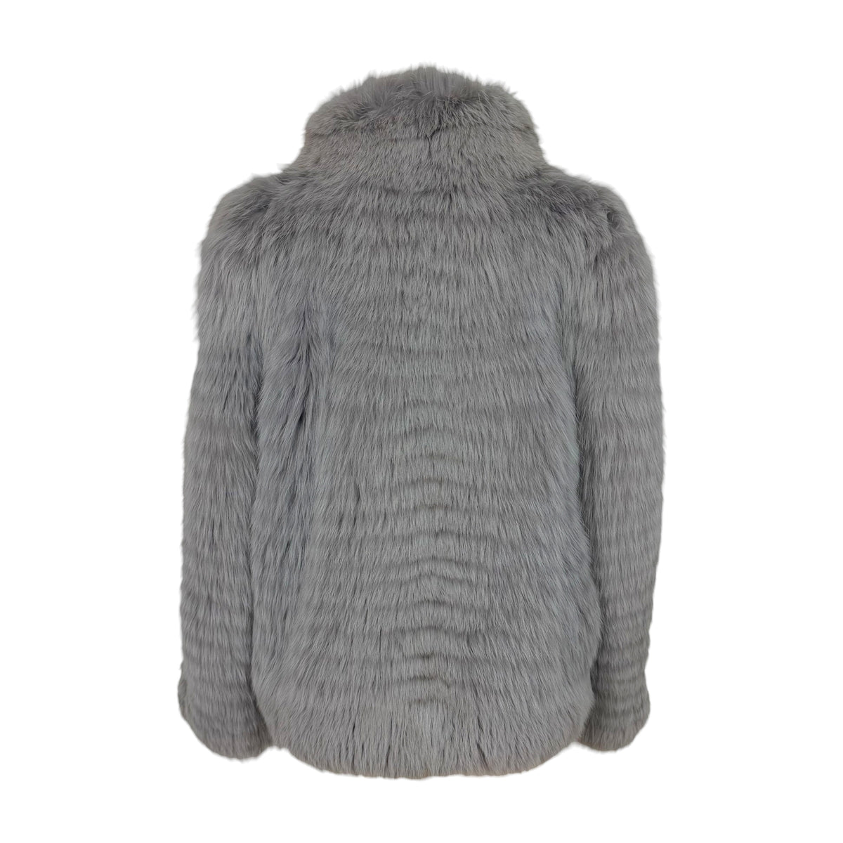 Christina Bahn NYC Gray Saga Fox Fur Coat