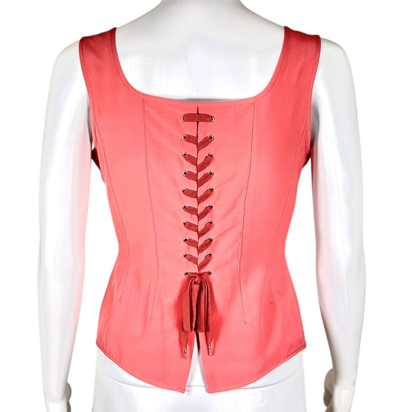 Jean Paul Gaultier Pink Underwire Bustier Corset Top