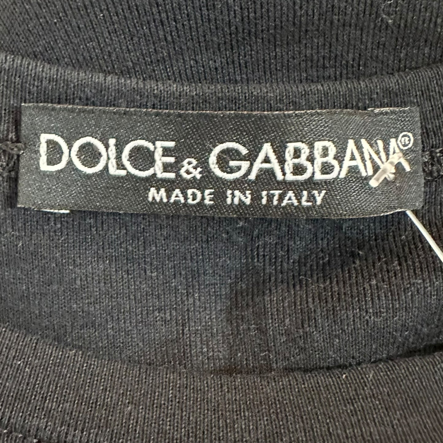 Dolce & Gabbana Black & White Logo Graphic Tank - Outfit Repeater