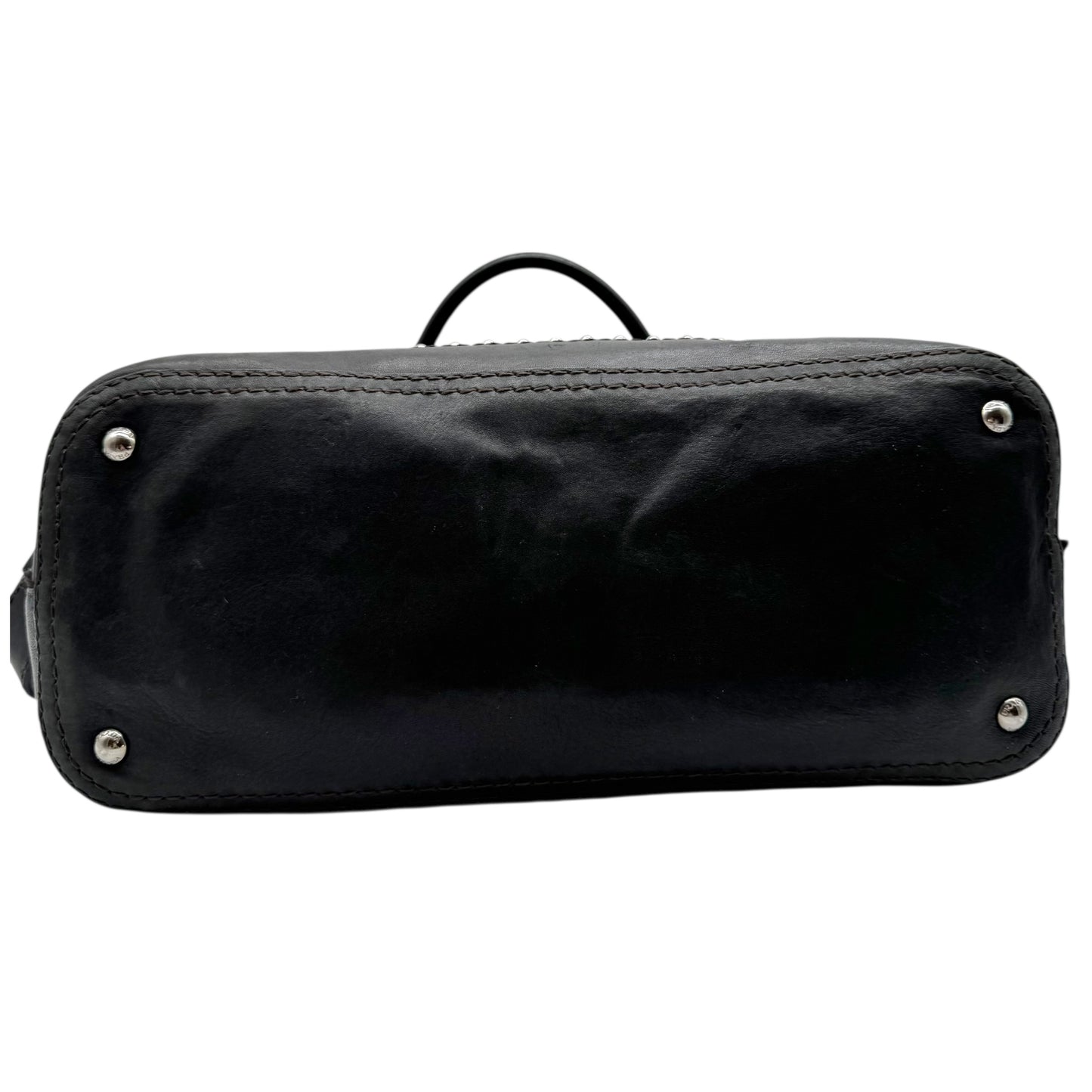 Prada Camouflage & Leather Studded 2-Way Hobo Bag - Outfit Repeater