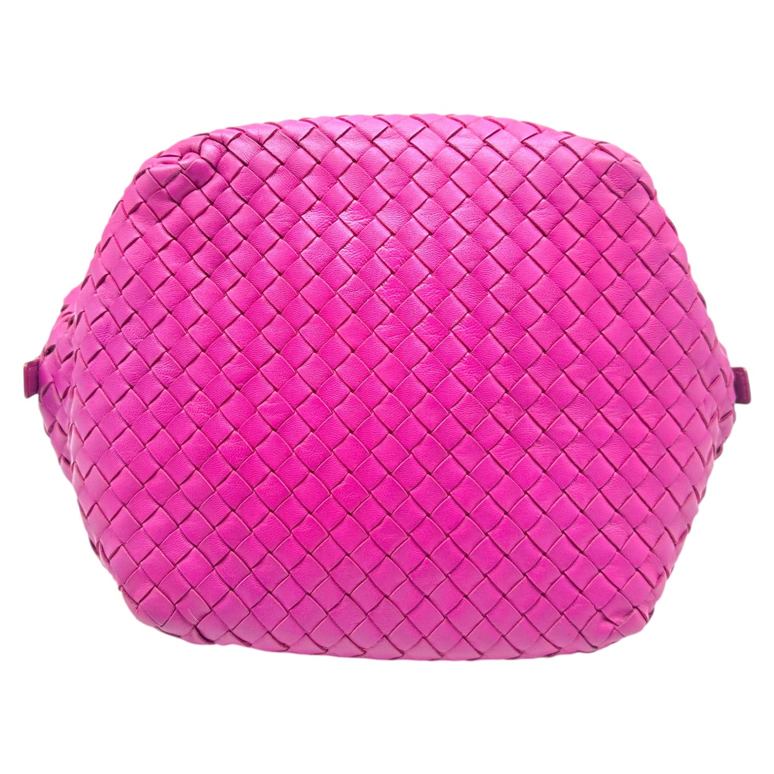 Bottega Veneta Purple Intrecciato Leather Shoulder Bag