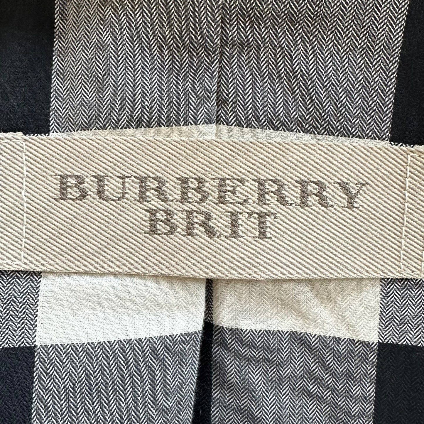 Burberry Tan Leather & Shearling Trench Coat