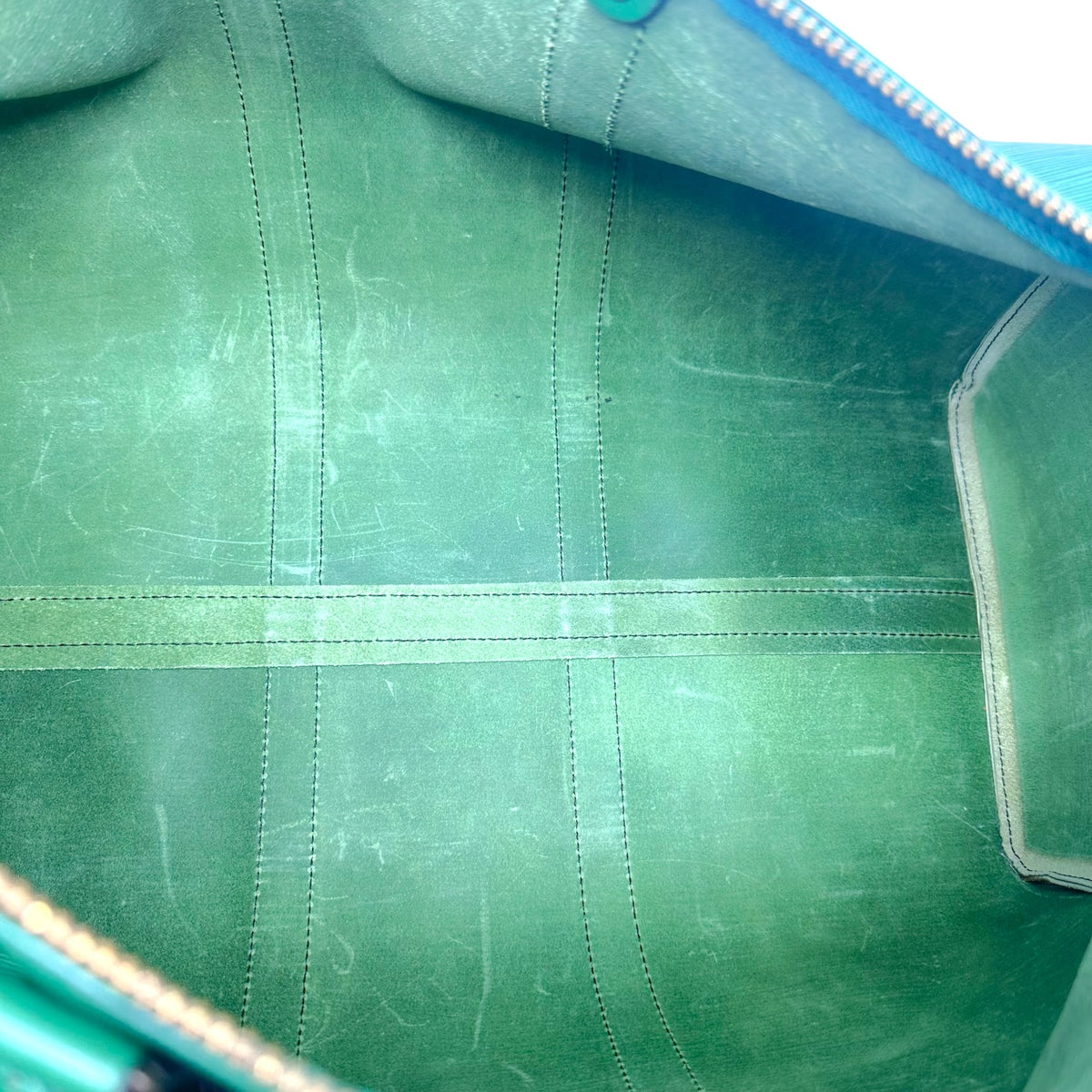 Louis Vuitton Green Epi Duffle Bag