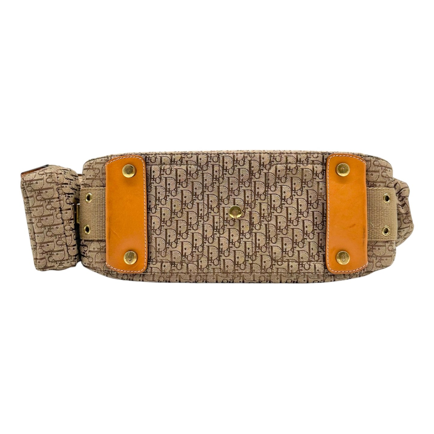 Christian Dior Tan Monogram Shoulder Bag