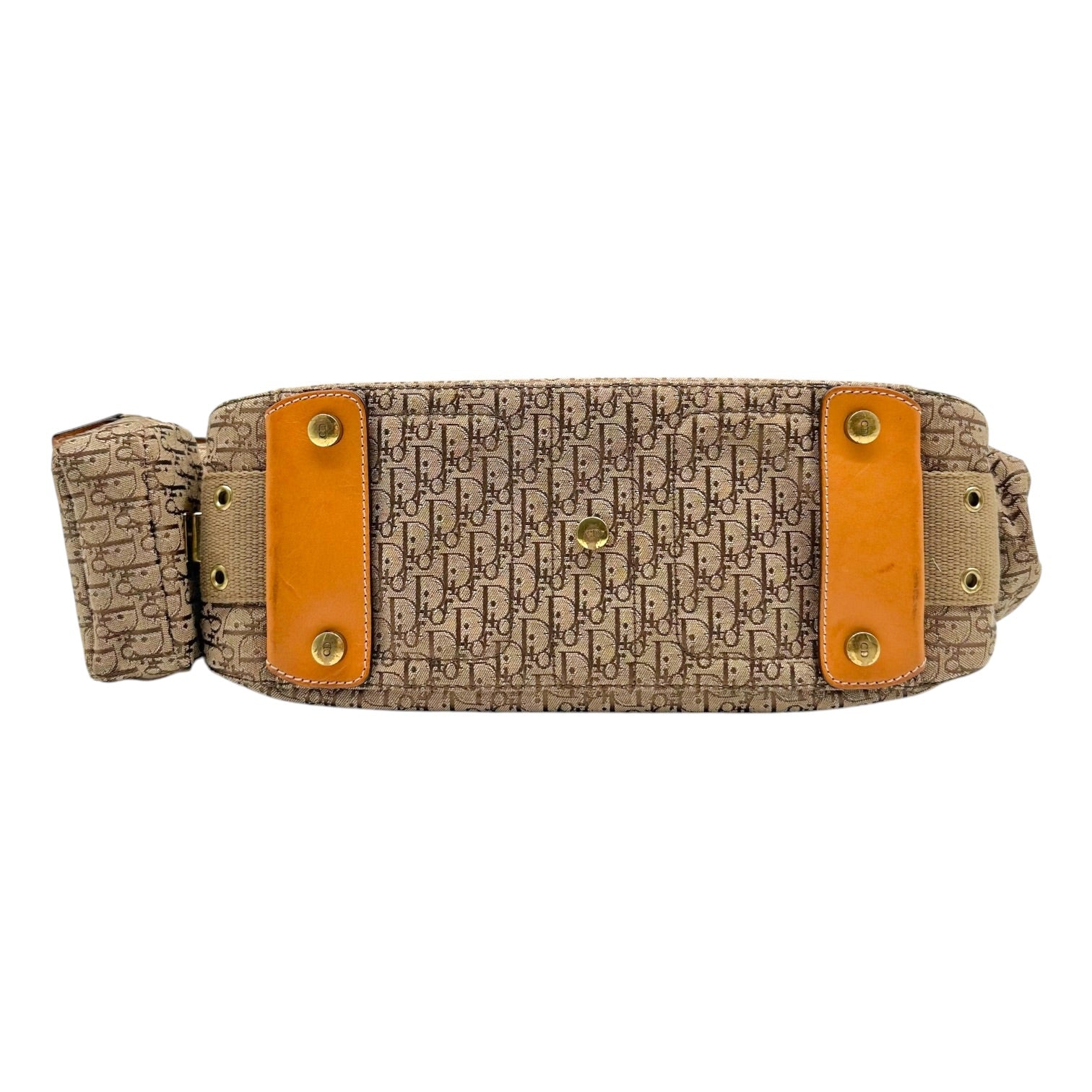 Christian Dior Tan Monogram Shoulder Bag
