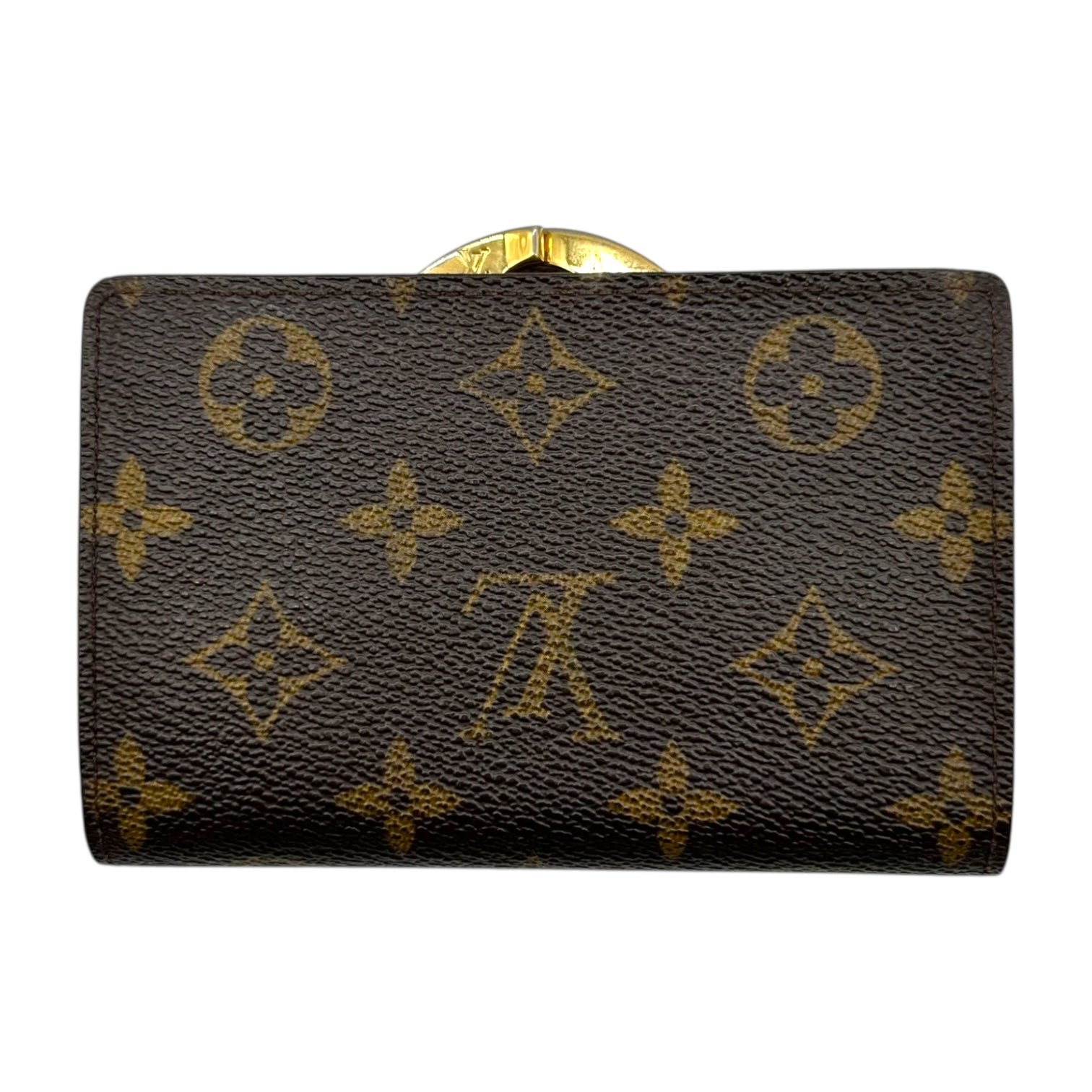 Louis Vuitton Classic Monogram Kiss-Lock Bi-Fold Wallet - Outfit Repeater
