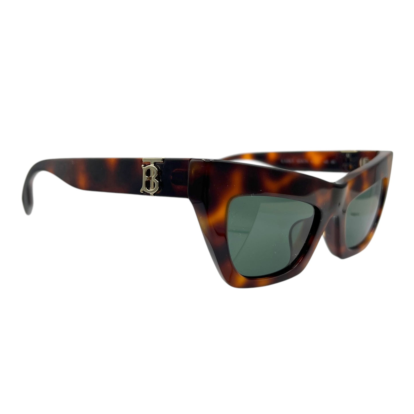 Burberry 4405-F Brown Tortoise Cat Eye Sunglasses w/ Case & Box