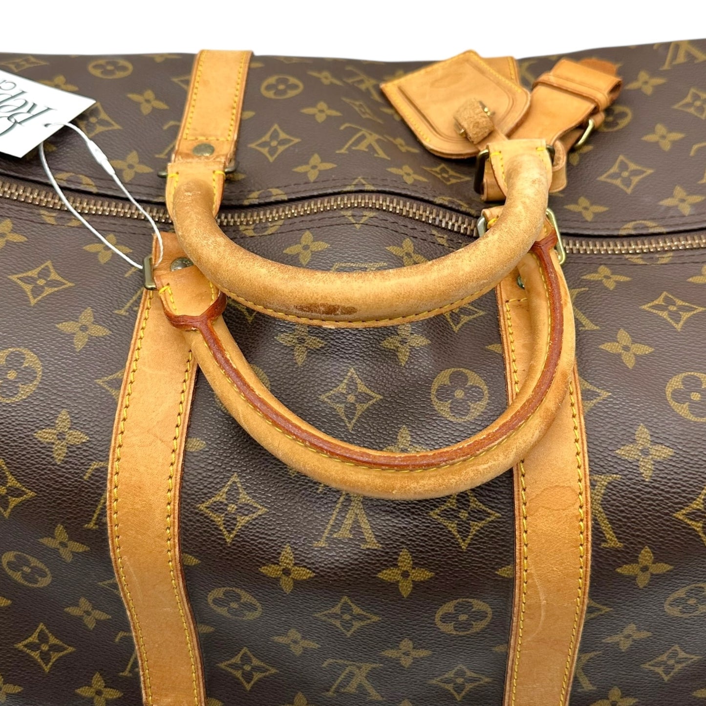 Louis Vuitton Classic Monogram Bandouliere 55 Duffle Bag - Outfit Repeater