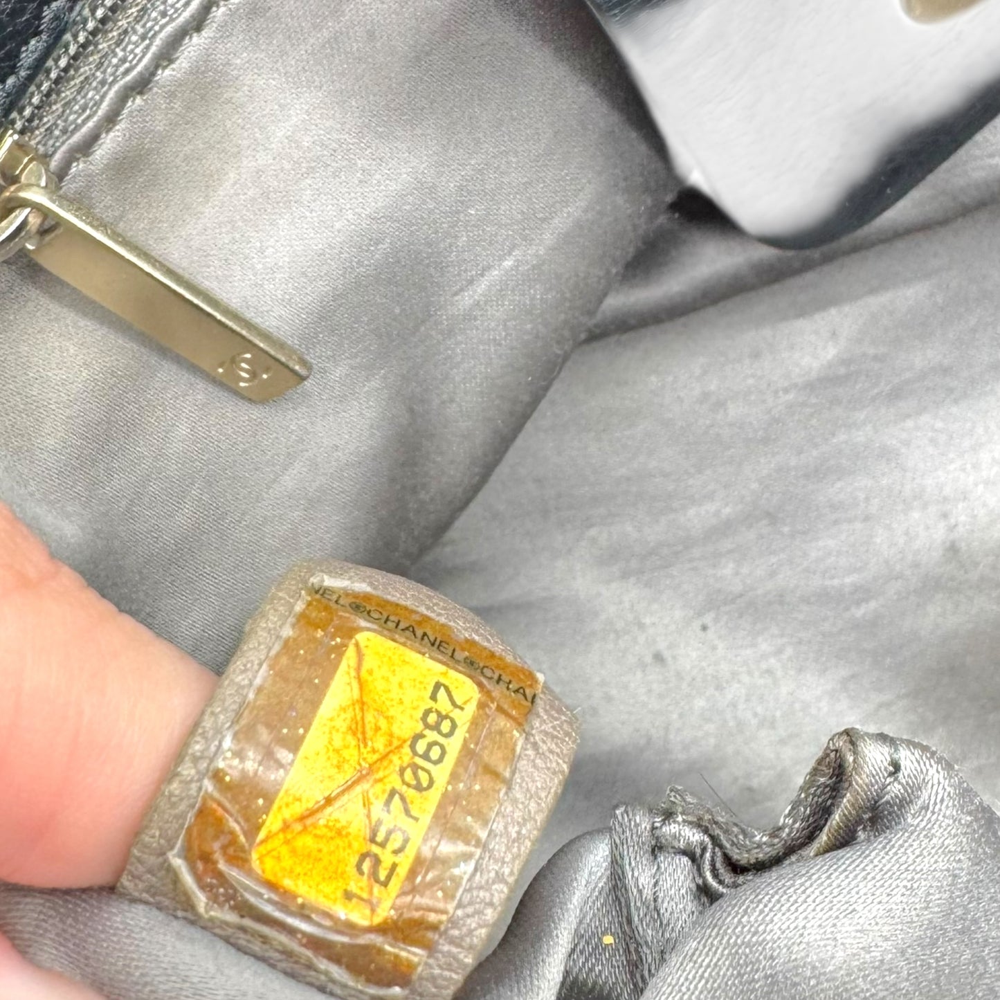 Chanel Black Studded CC Logo Accordion Shoulder Bag 2008-09 - Outfit Repeater