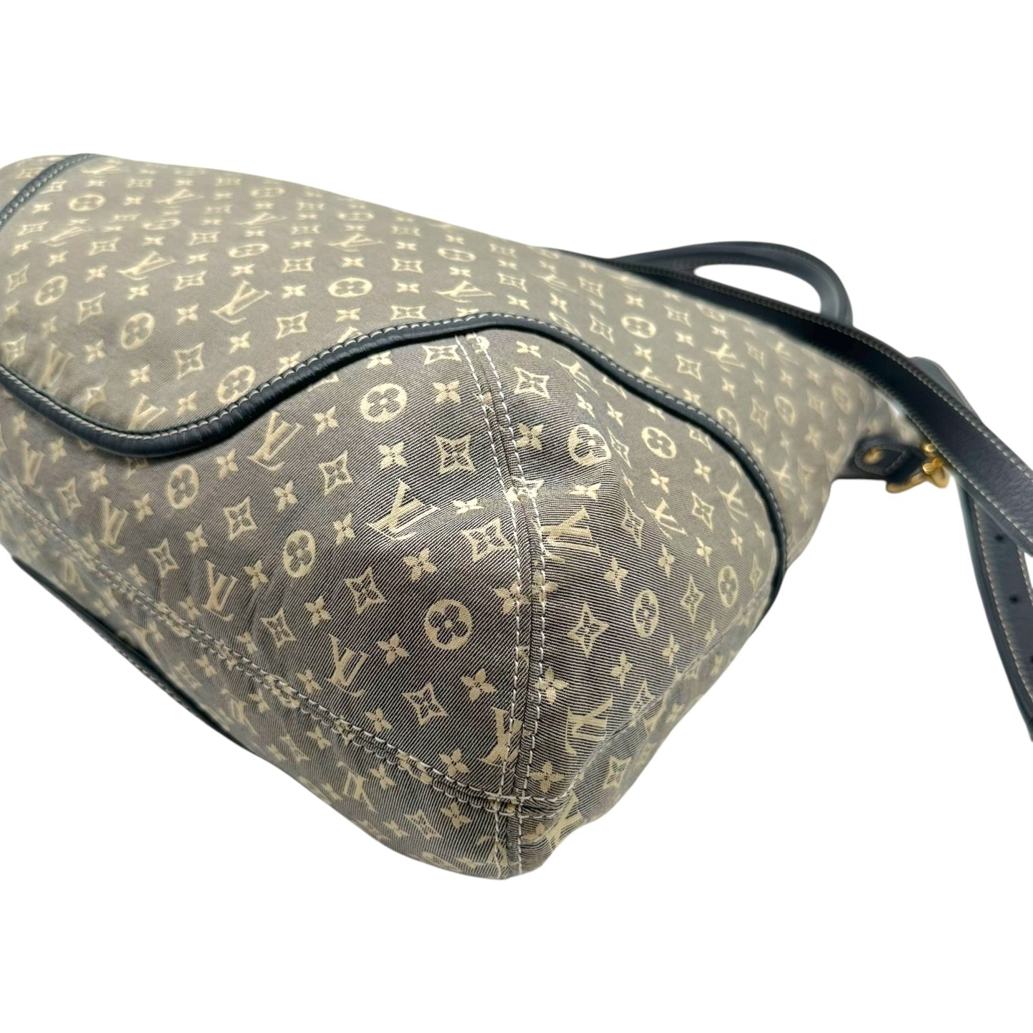 Louis Vuitton Navy Blue Monogram Tote Bag