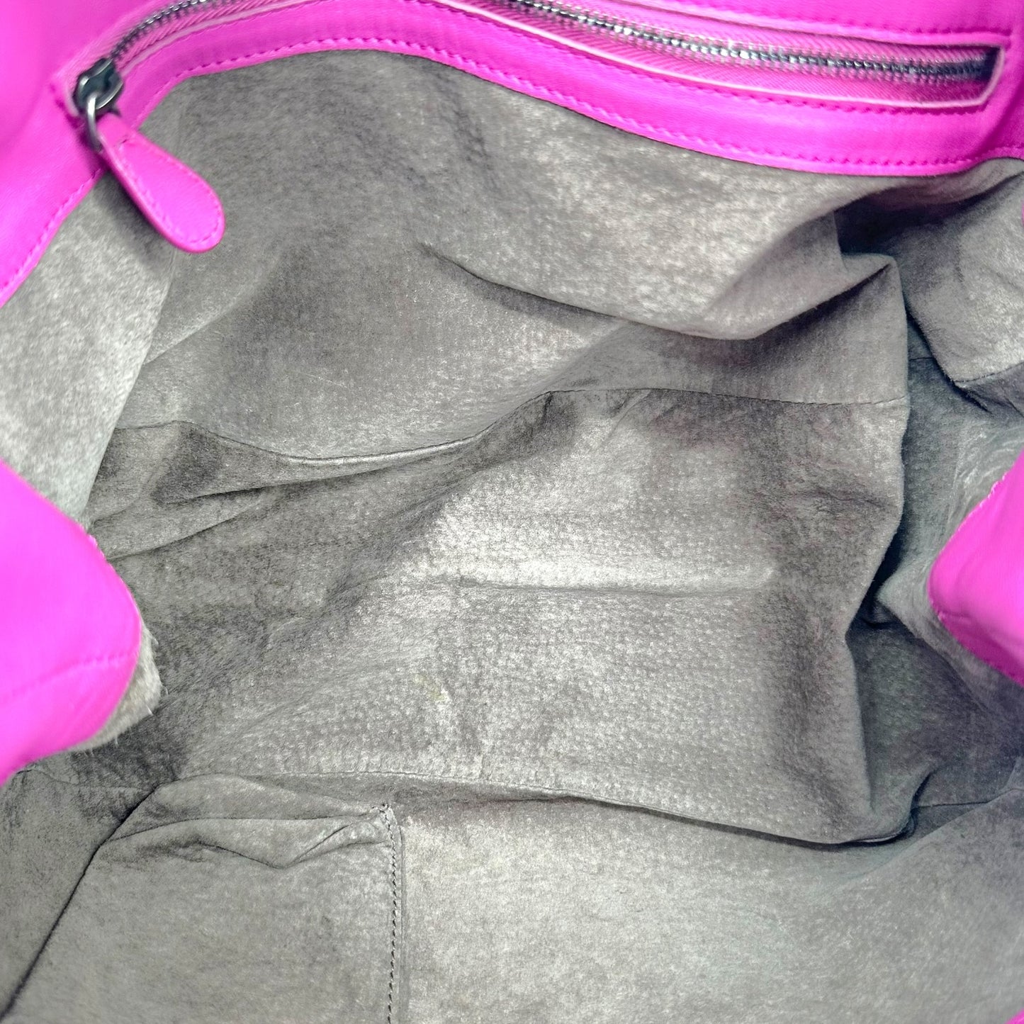 Bottega Veneta Purple-Pink Intrecciato Campana Shoulder Hobo Bag
