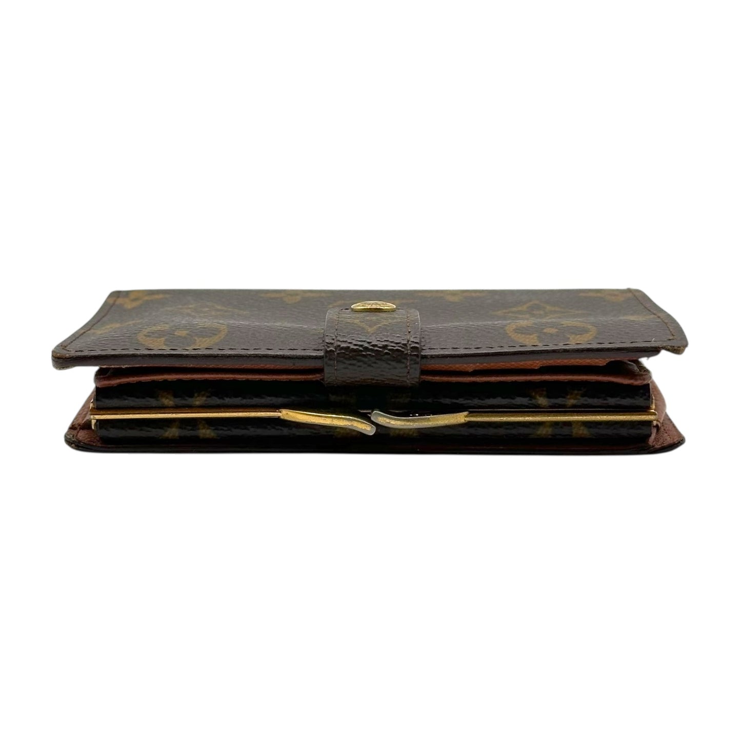 Louis Vuitton Classic Monogram Kiss-Lock Bi-Fold Wallet - Outfit Repeater