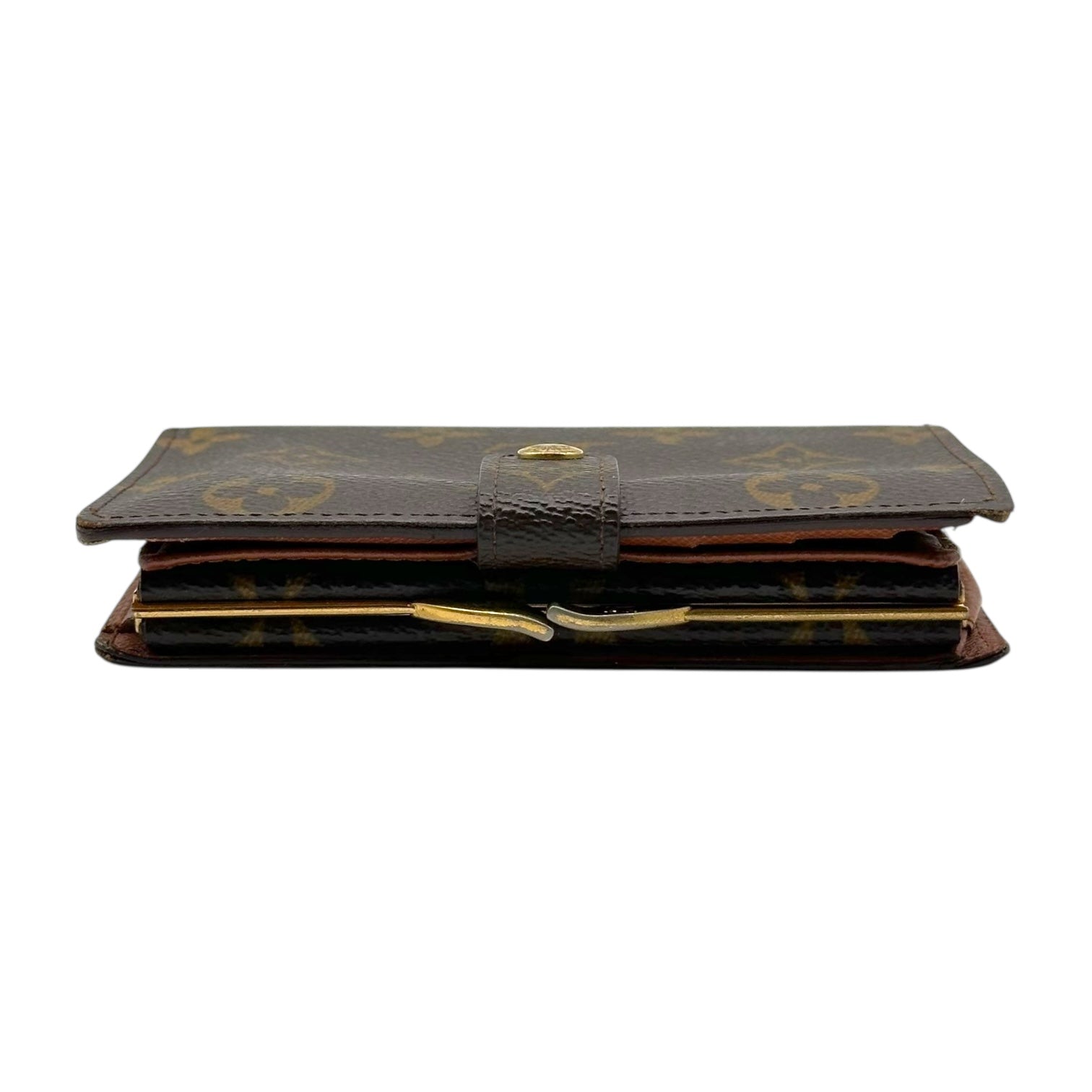 Louis Vuitton Classic Monogram Kiss-Lock Bi-Fold Wallet - Outfit Repeater