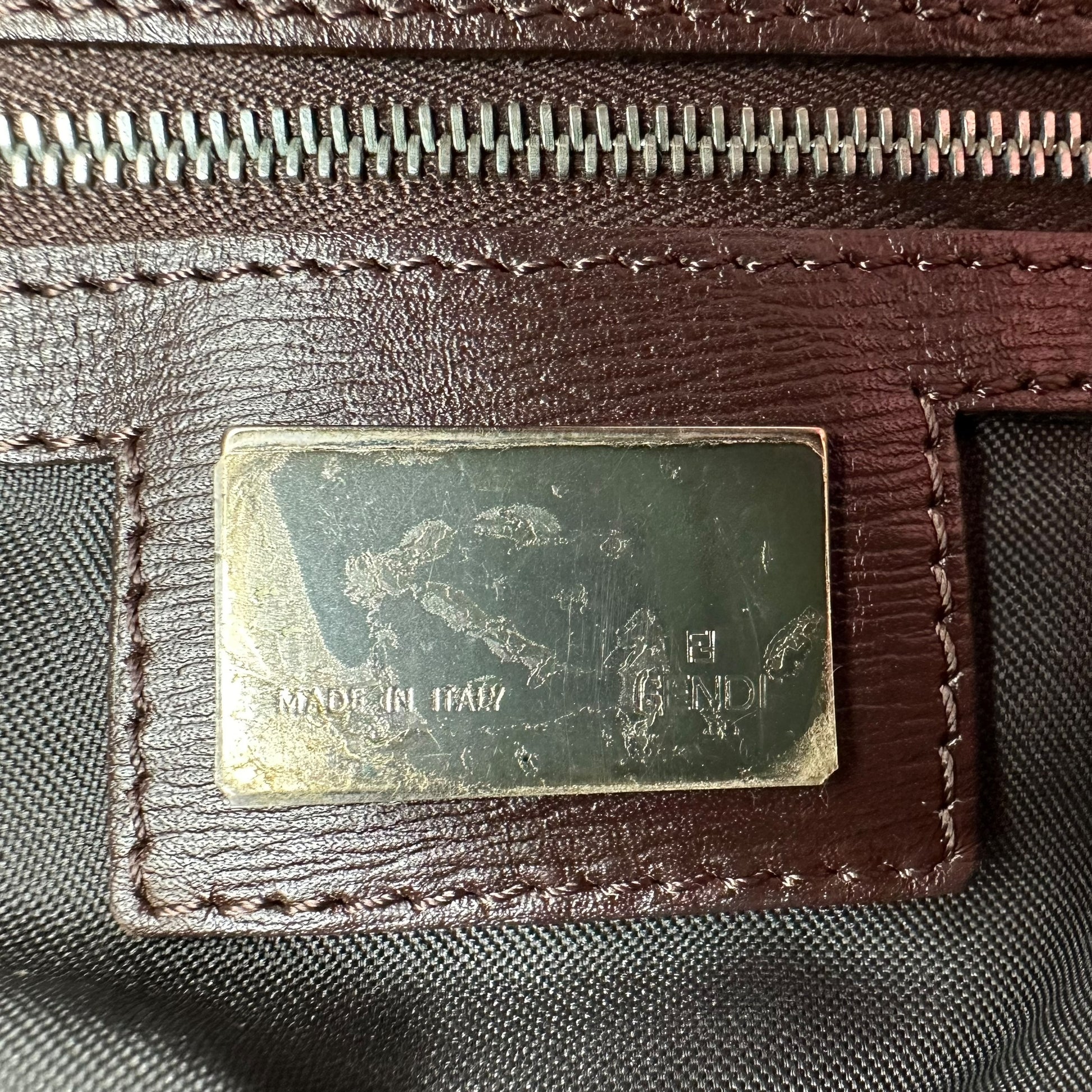 Fendi Brown Tiger Print Tote - Outfit Repeater