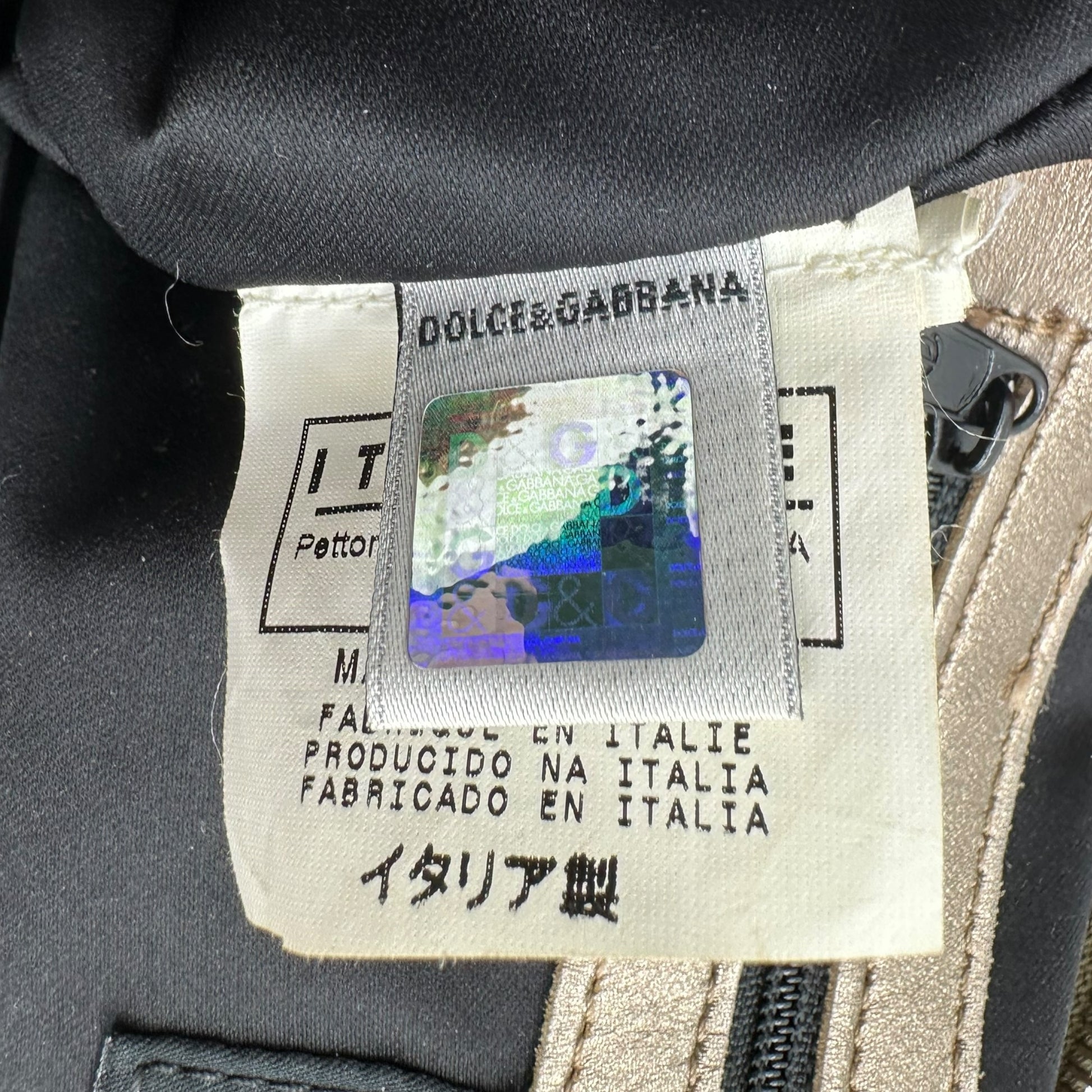 Dolce & Gabbana Studded Cow Print Ponyhair Shoulder Bag - Outfit Repeater